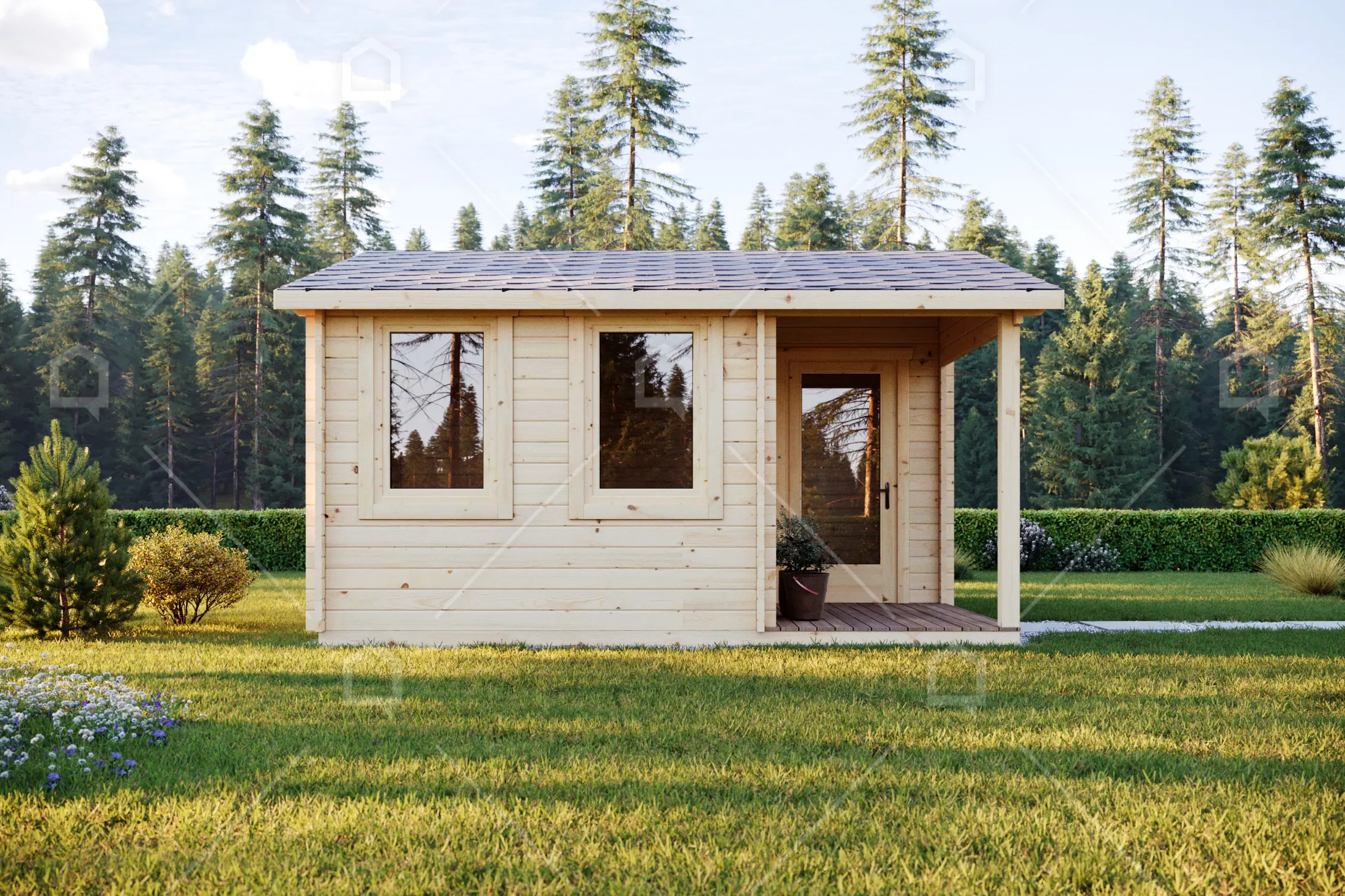 Casa prefabricada Cabaña de madera Rond de Maestro Casas · imagen 2