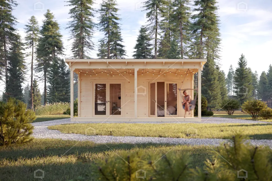 Casa prefabricada Mini casa de madera Lena de Maestro Casas