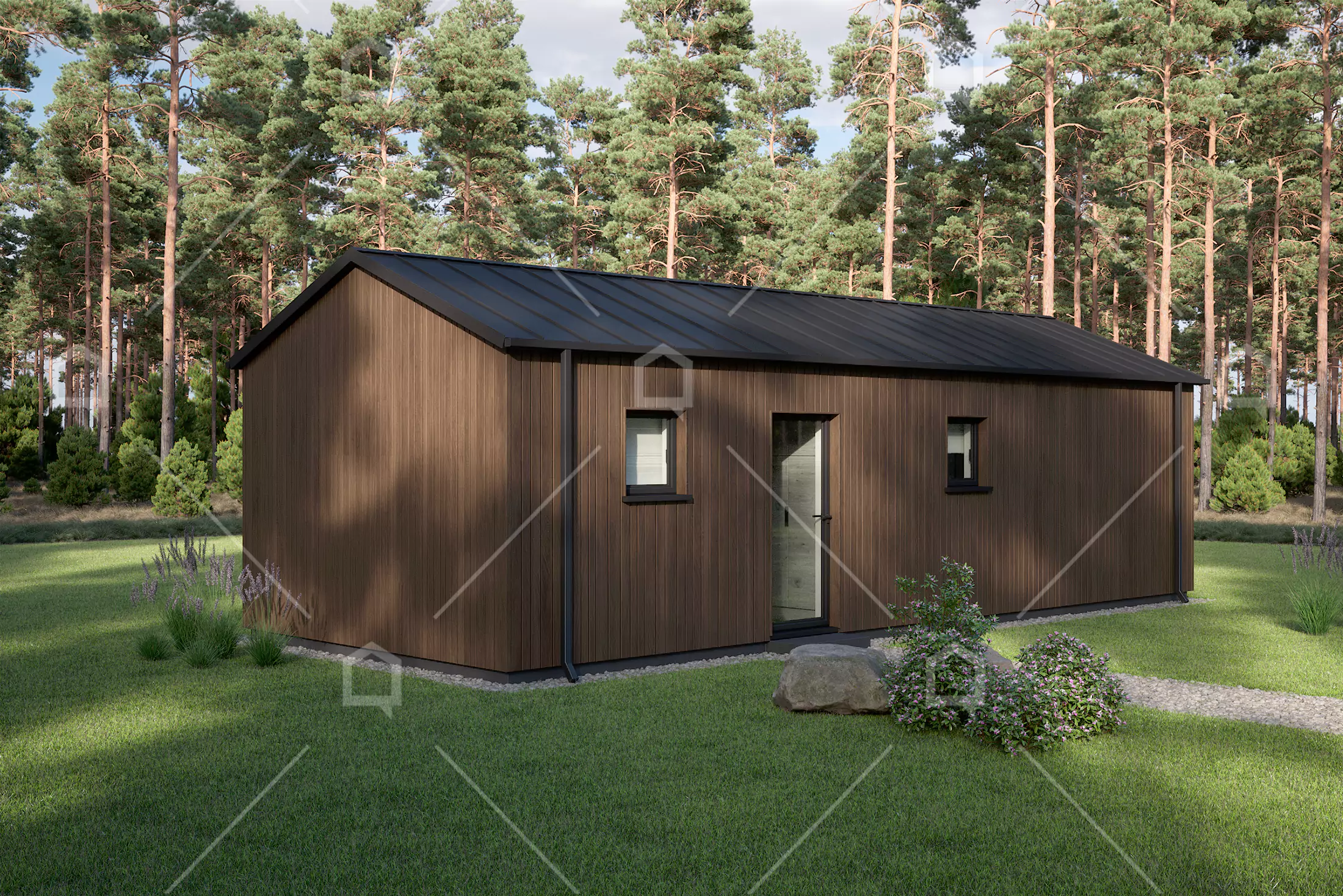 Casa prefabricada de madera pequeña Frida de Maestro Casas · imagen 4