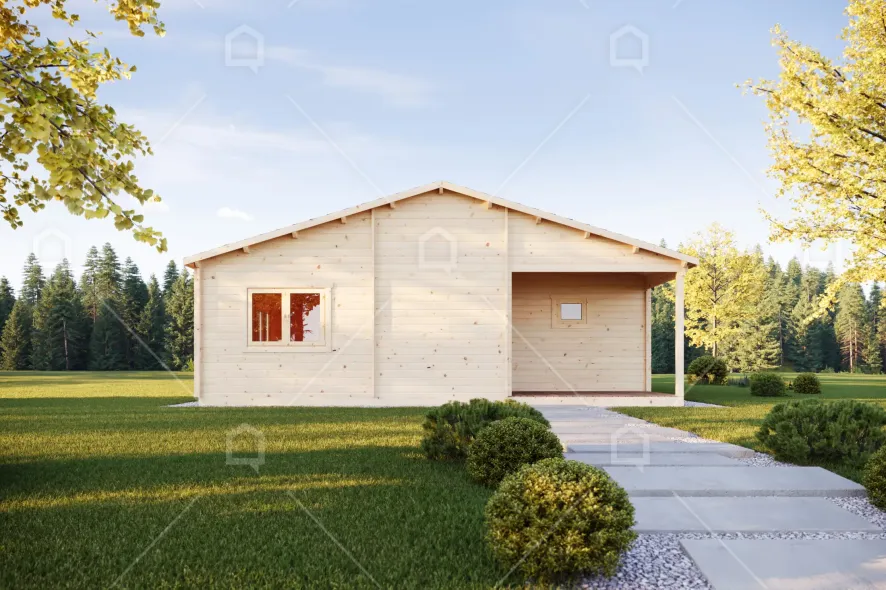 Casa prefabricada Casa de madera Ebro de Maestro Casas