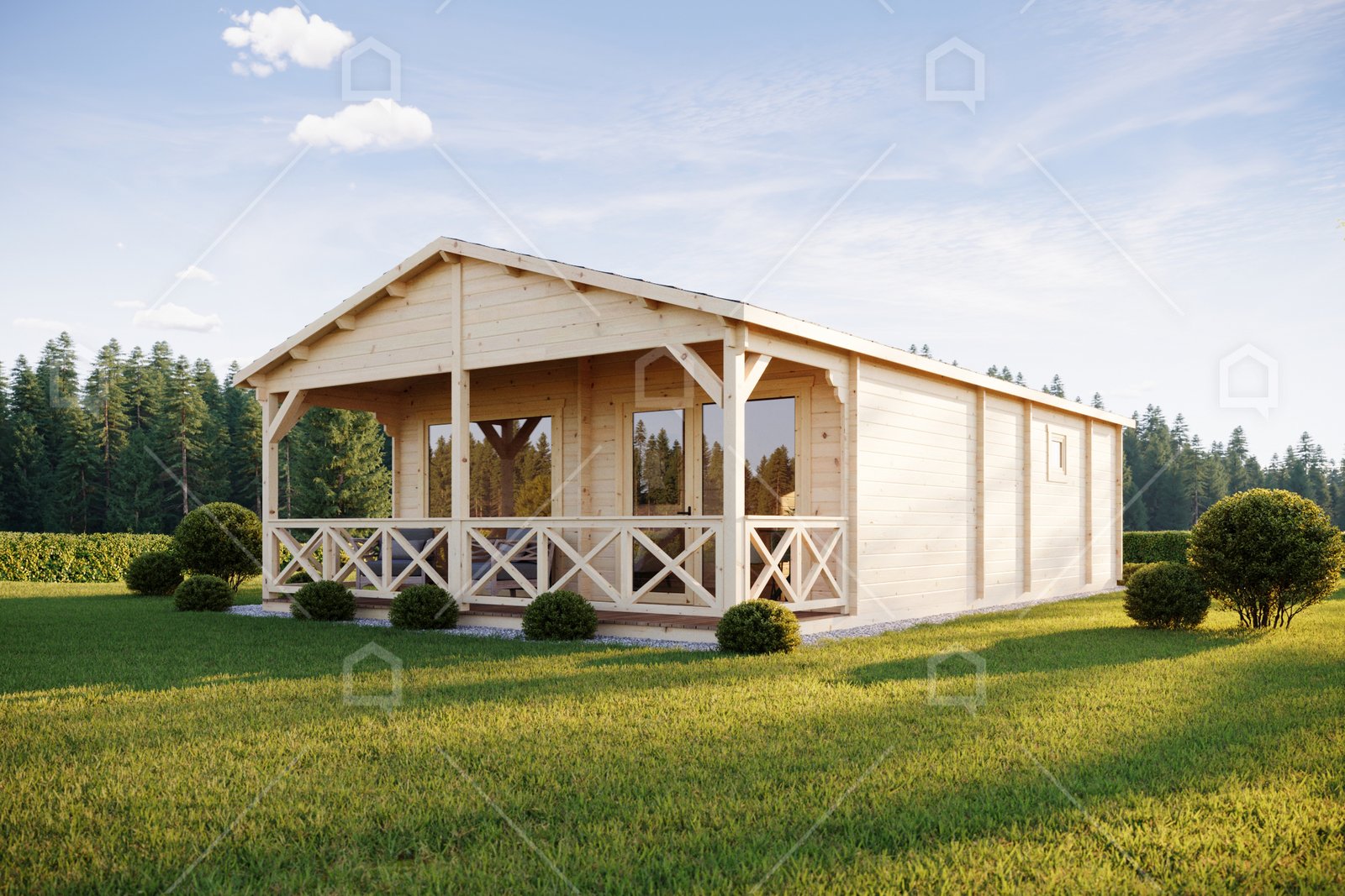 Casa prefabricada de madera Fargo de 2 dormitorios de Maestro Casas · imagen 4