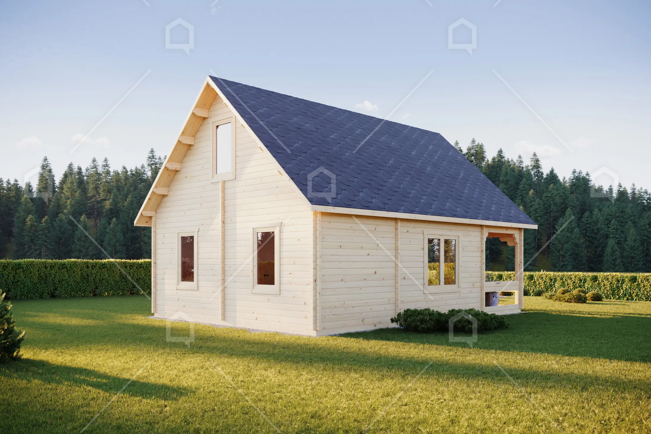 Casa prefabricada de madera Oka de dos plantas de Maestro Casas · imagen 5