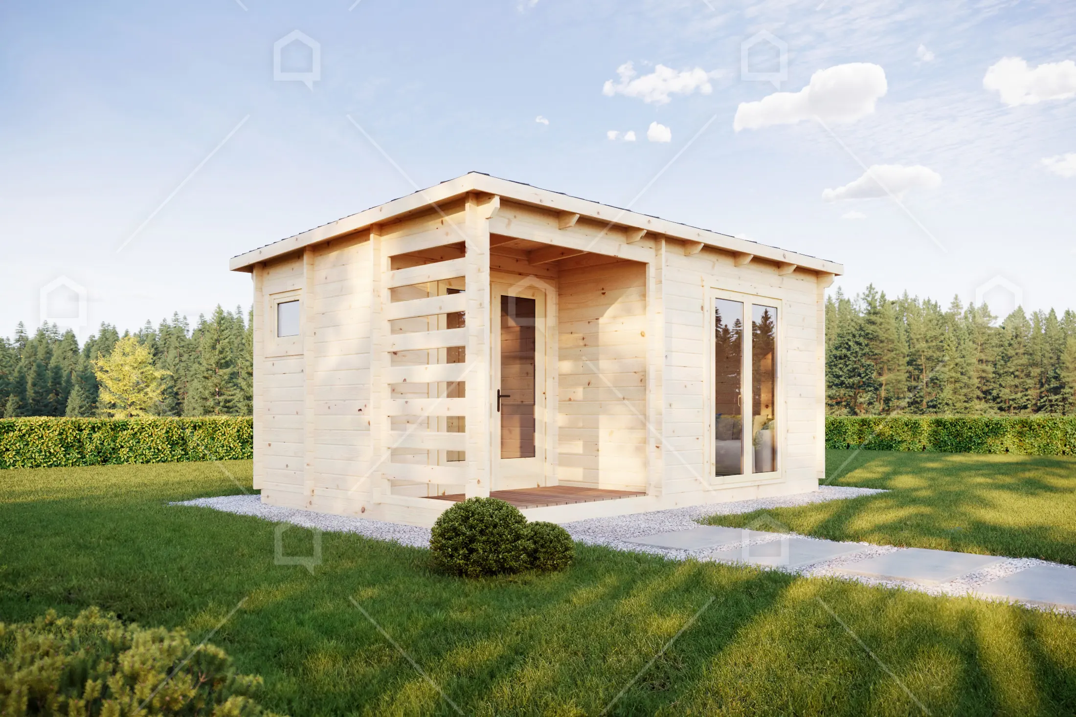 Casa prefabricada Estudio de jardín de madera Sepik de Maestro Casas · imagen 4