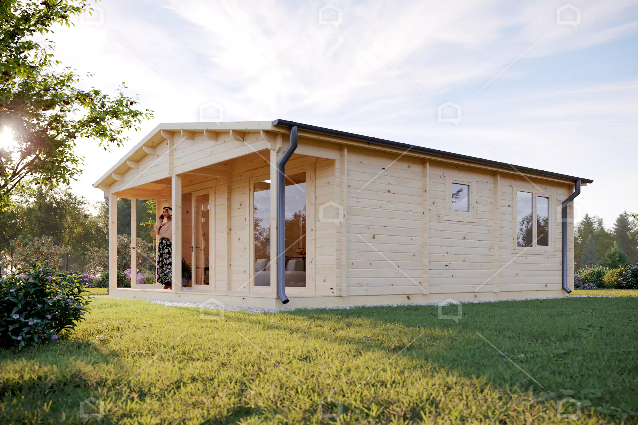 Casa prefabricada Cabaña prefabricada de madera Gila de Maestro Casas · imagen 4
