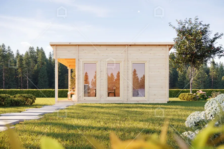 Casa prefabricada Mini casa de madera Valencia de Maestro Casas