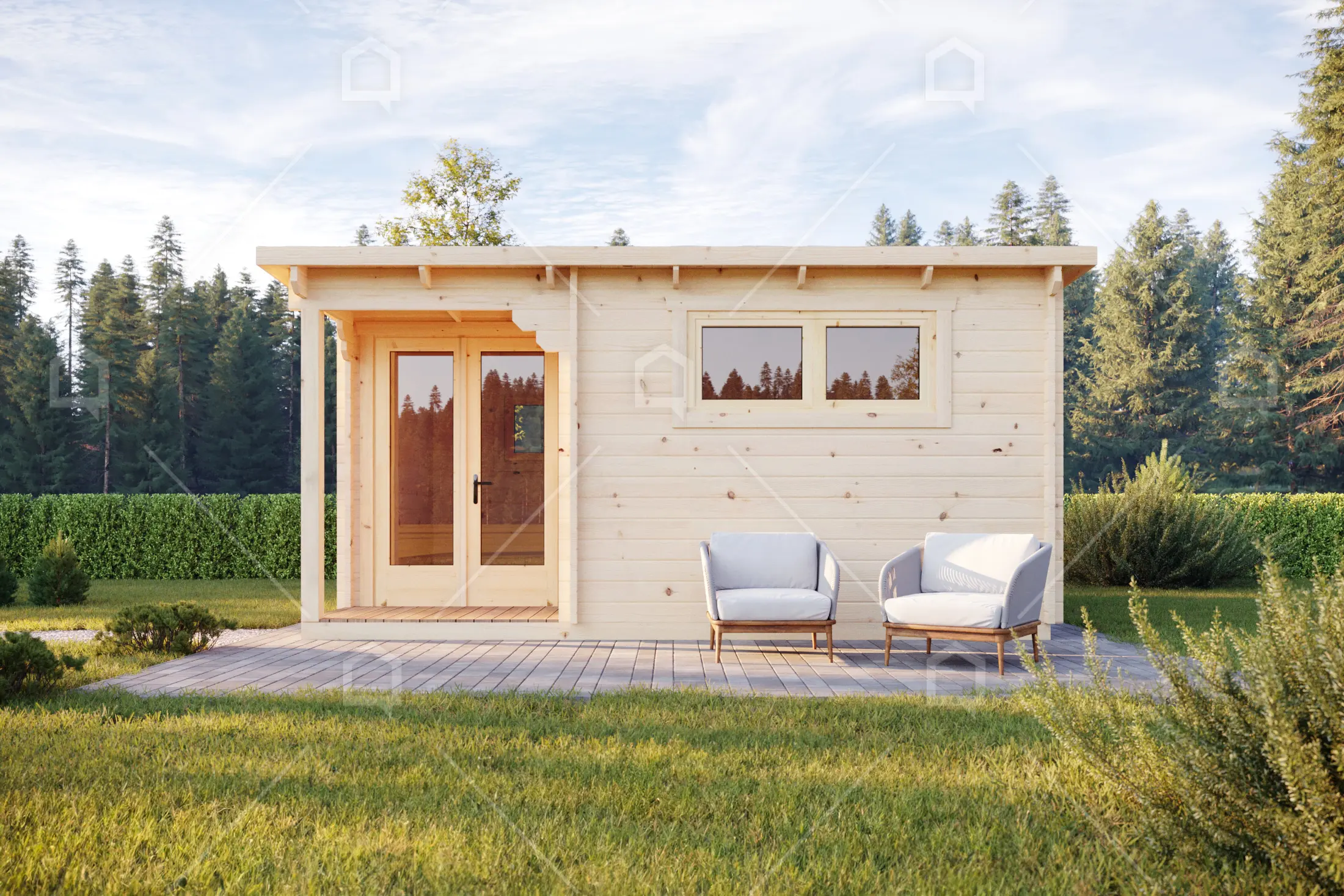 Casa prefabricada Cabaña de madera Ohrid de Maestro Casas · imagen 2