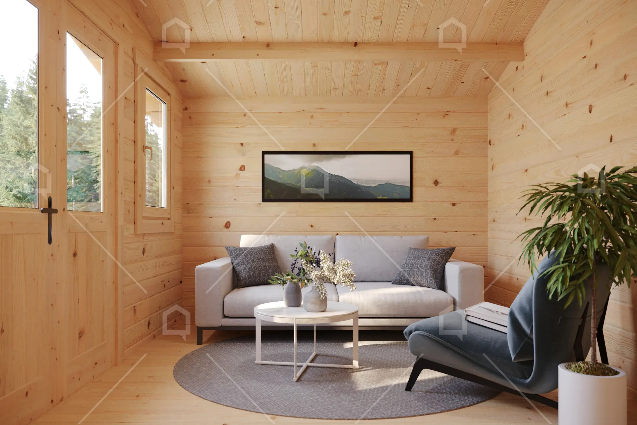 Casa prefabricada Estudio de jardín de madera Phlox de Maestro Casas · imagen 6