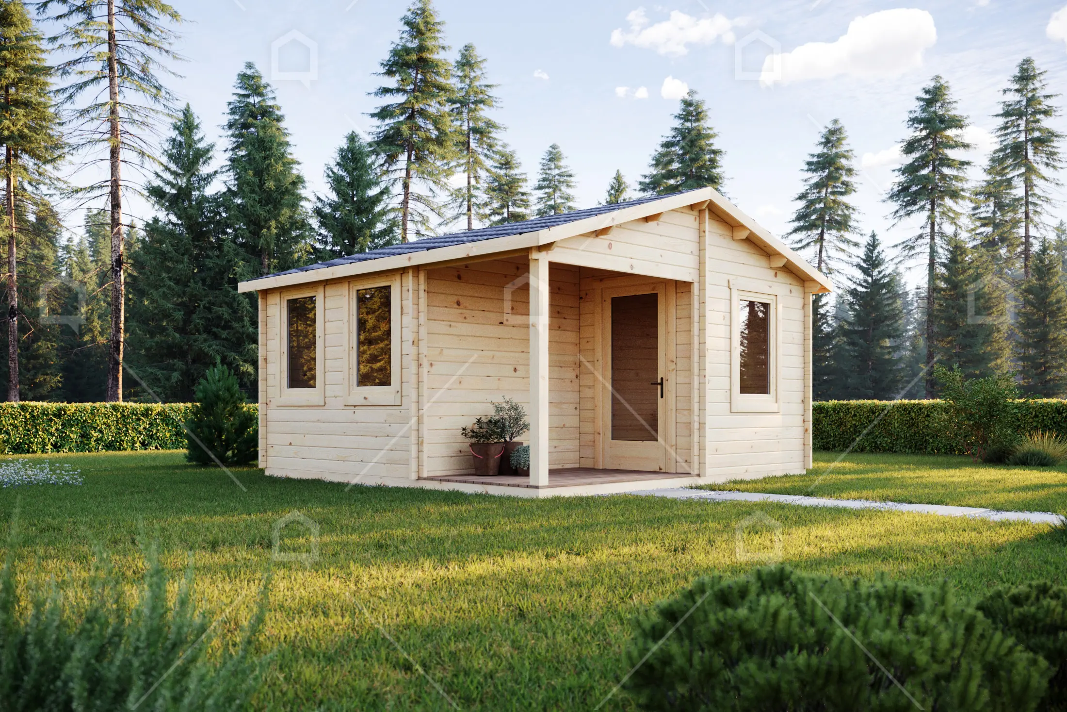 Casa prefabricada Cabaña de madera Rond de Maestro Casas · imagen 5