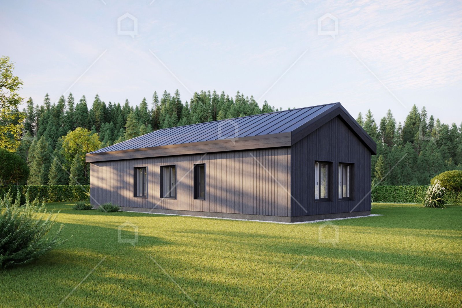 Casa modular de madera Salerno de 3 dormitorios de Maestro Casas · imagen 5
