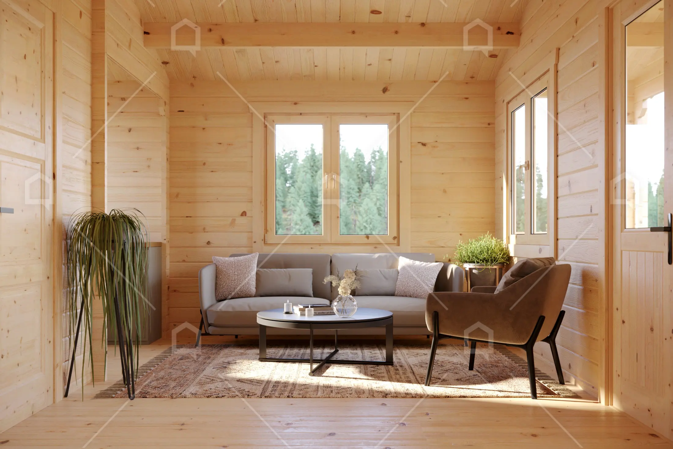 Casa prefabricada de madera Van XL de 2 dormitorios de Maestro Casas · imagen 6
