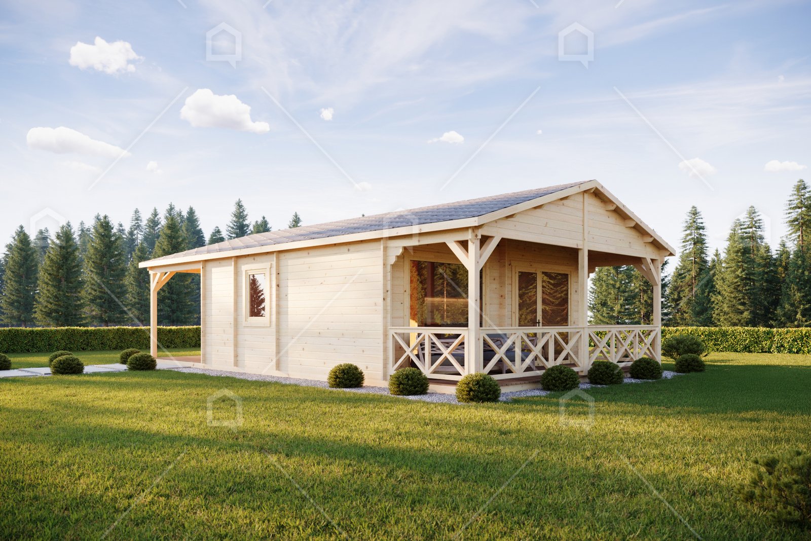Casa prefabricada de madera Fargo de 2 dormitorios de Maestro Casas · imagen 3