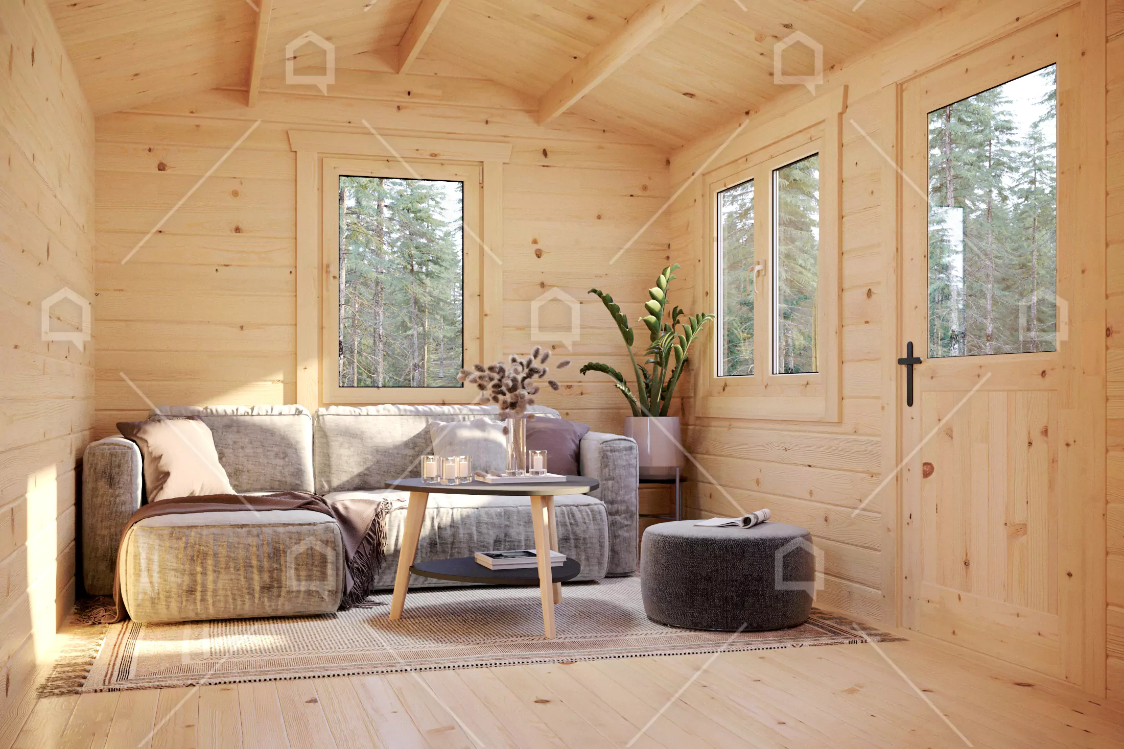 Casa prefabricada Cabaña de madera Malawi de Maestro Casas · imagen 4