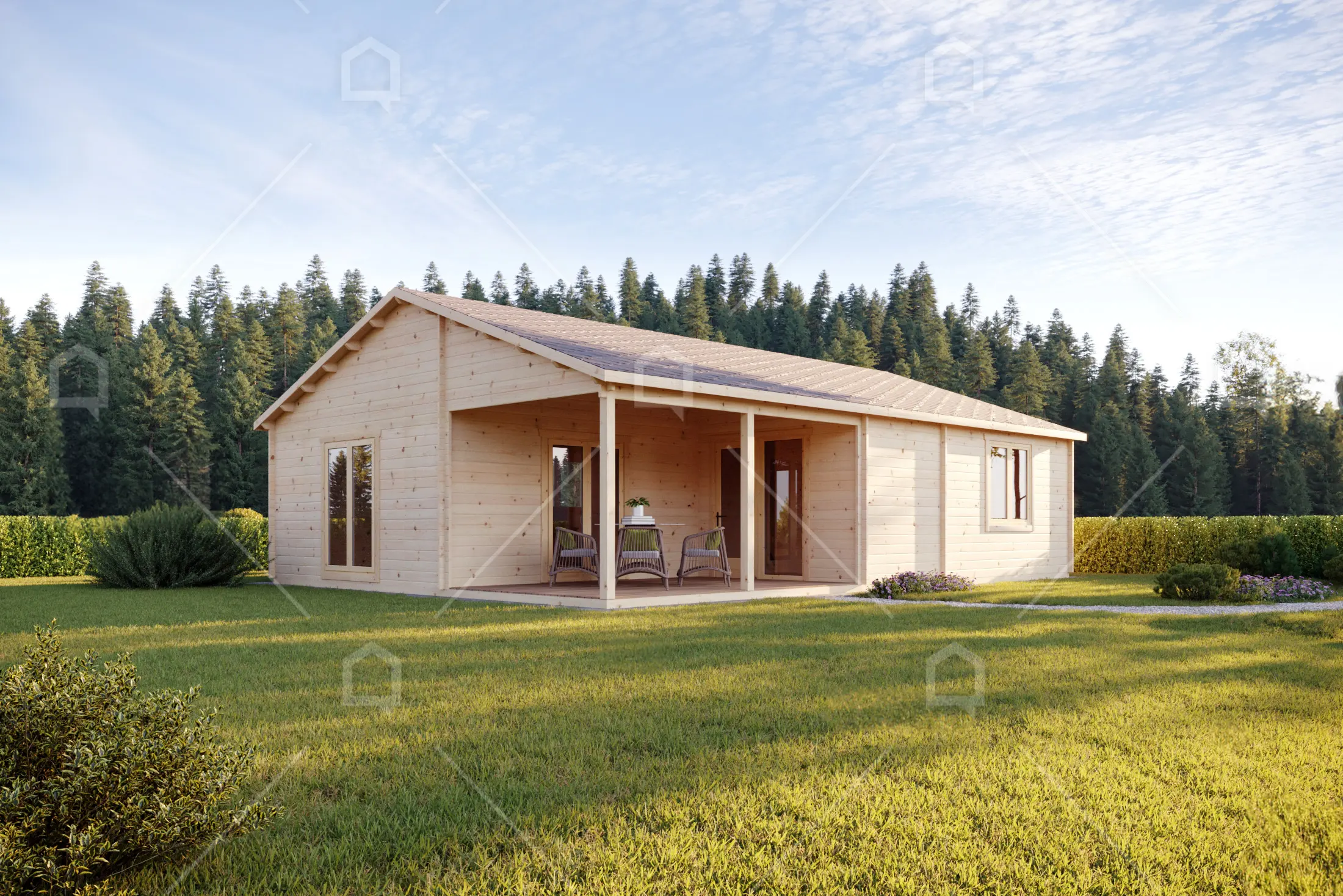 Casa prefabricada Cabaña prefabricada de madera Amur de Maestro Casas · imagen 3