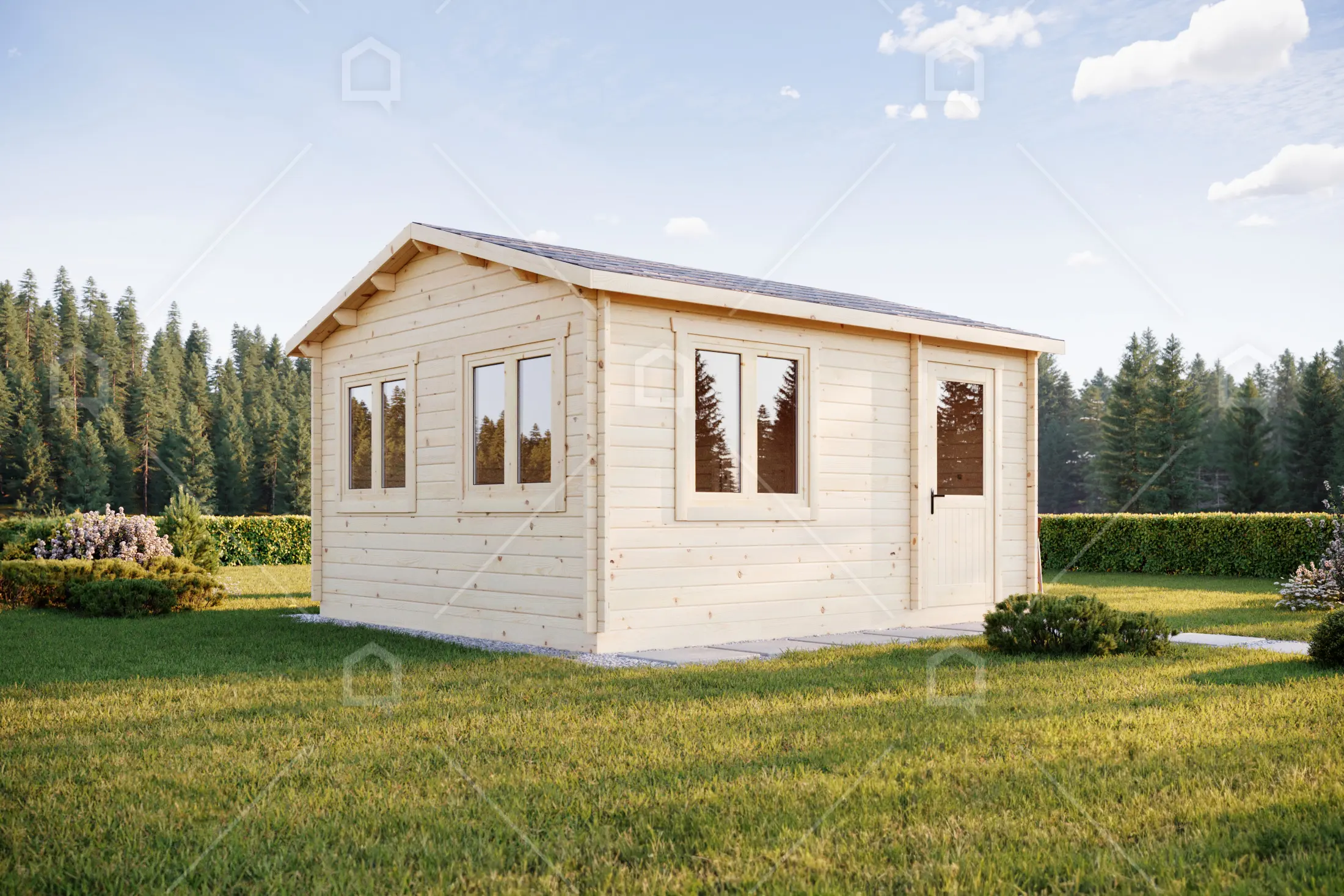 Casa prefabricada Cabaña de madera Onega de Maestro Casas · imagen 3
