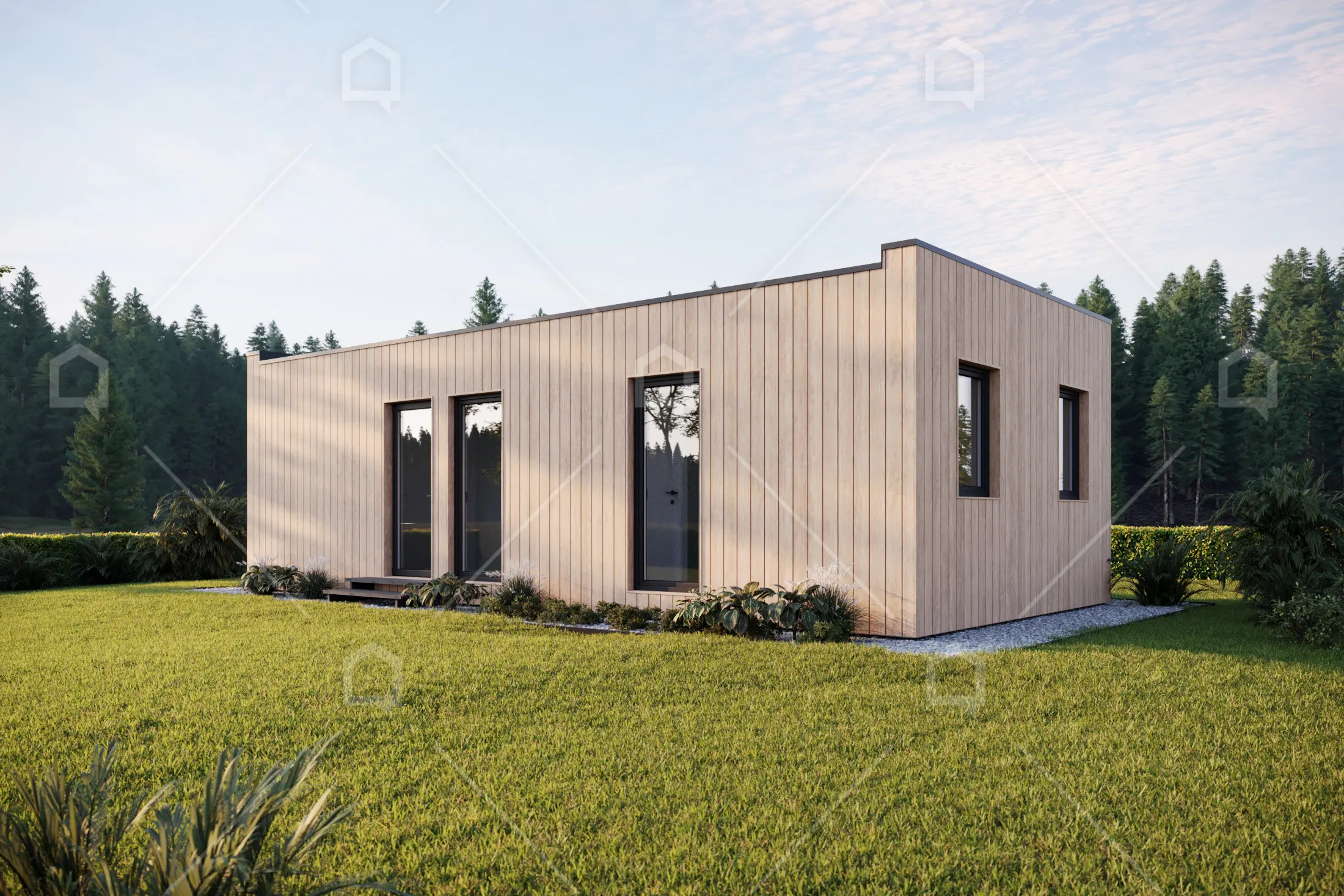 Casa prefabricada modular Kamira de cubierta plana de Maestro Casas · imagen 2
