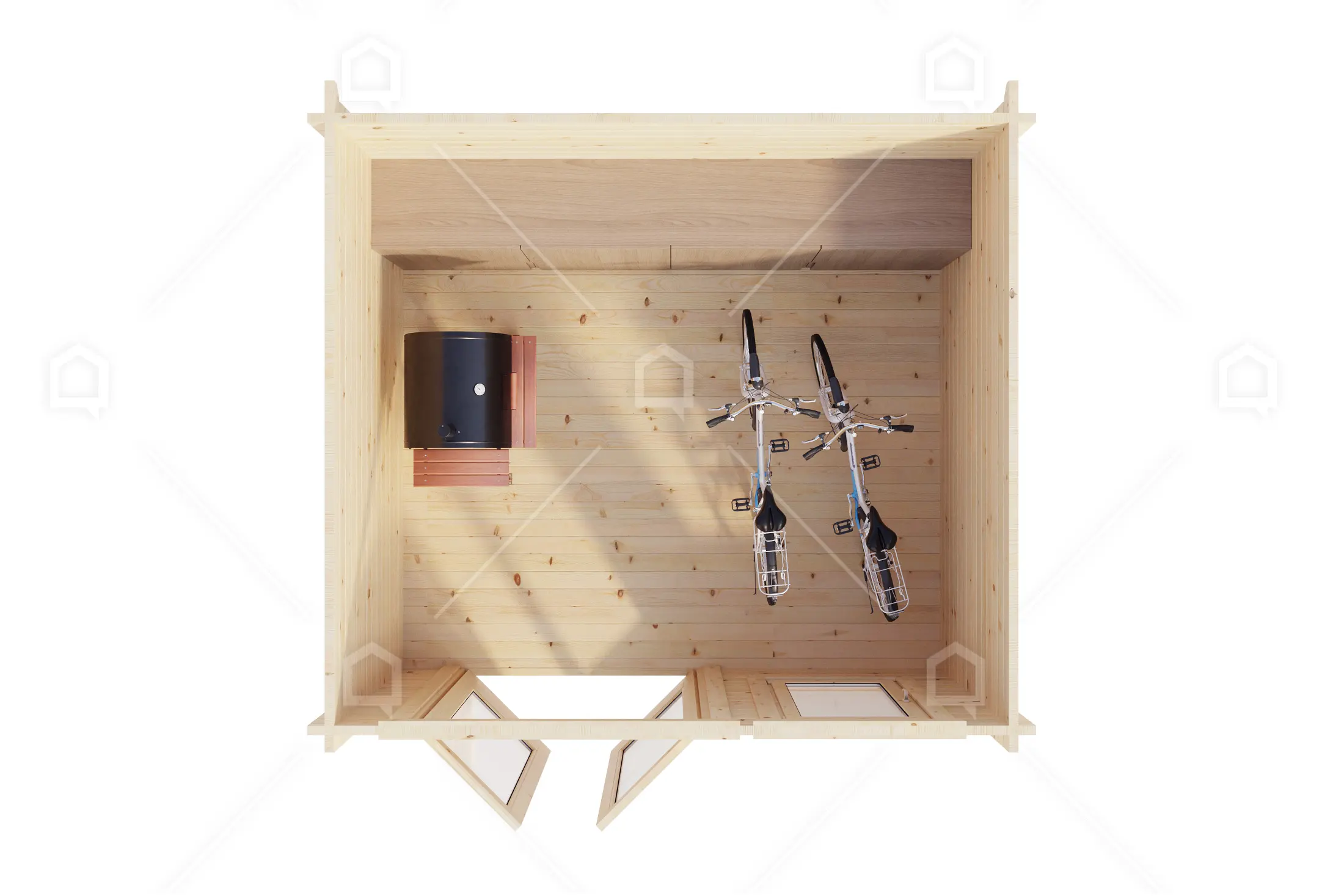 Casa prefabricada Cabaña nórdica de madera Tottori de Maestro Casas · imagen 5