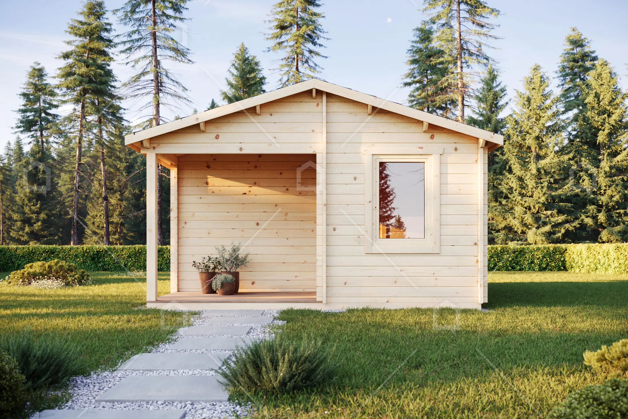 Casa prefabricada Cabaña de madera Rond de Maestro Casas · imagen 4