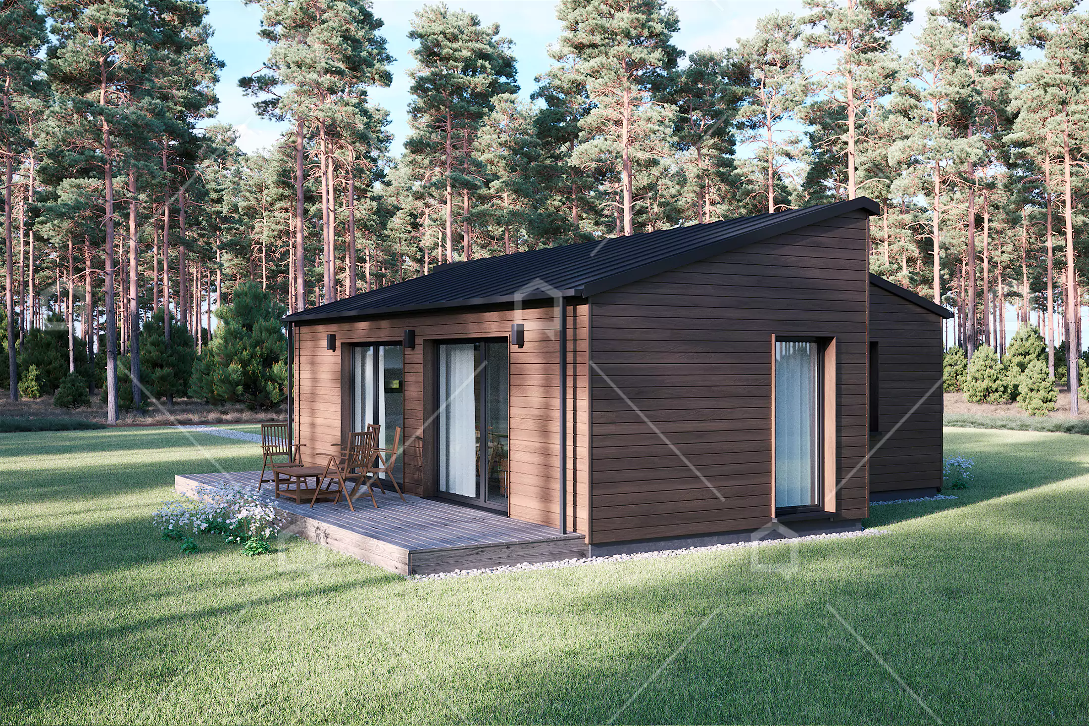 Casa prefabricada de madera Dakota de 78 m² de Maestro Casas · imagen 4