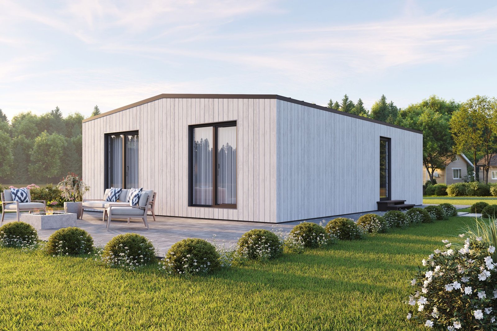 Casa modular Noto a dos aguas de 2 dormitorios de Maestro Casas · imagen 2
