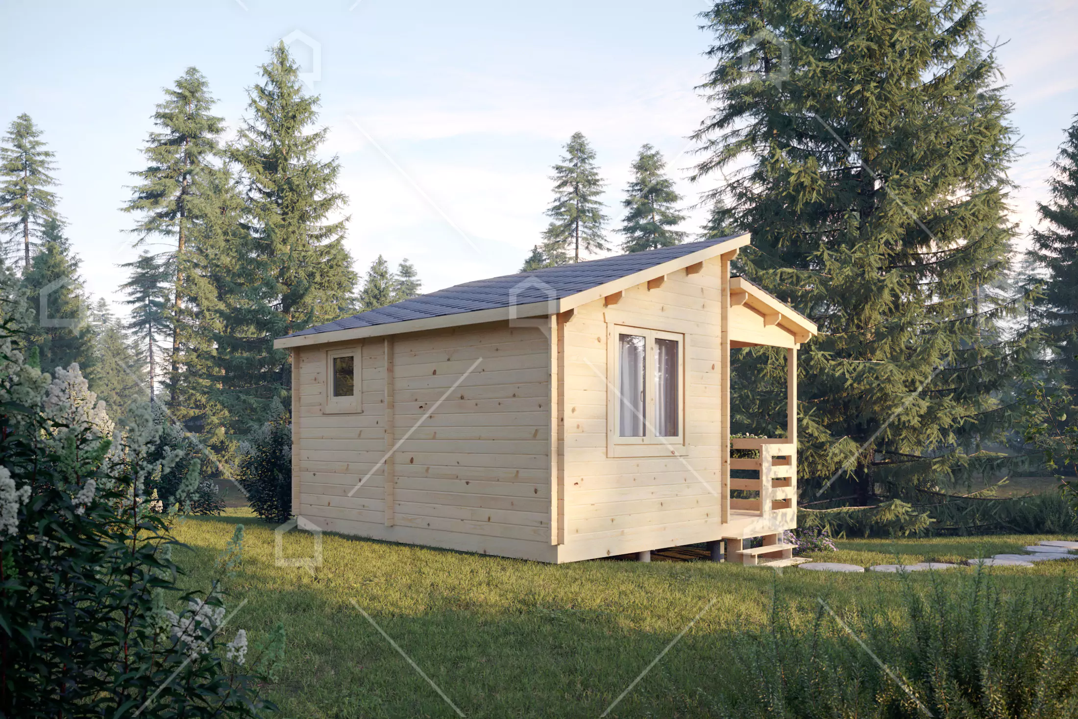 Casa prefabricada Cabaña de madera Como de Maestro Casas · imagen 5