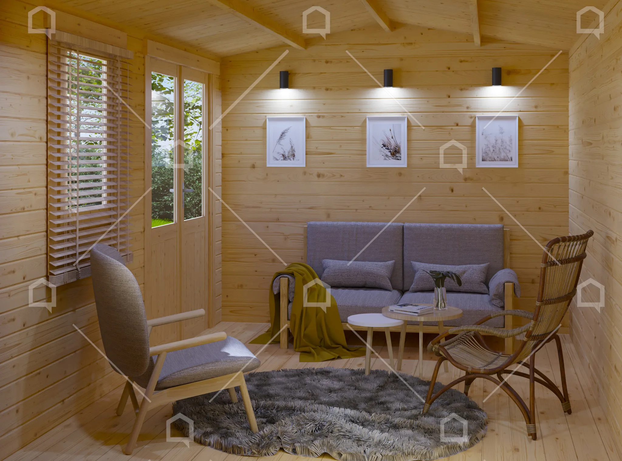 Casa prefabricada Estudio de jardín de madera Sunflower de Maestro Casas · imagen 5