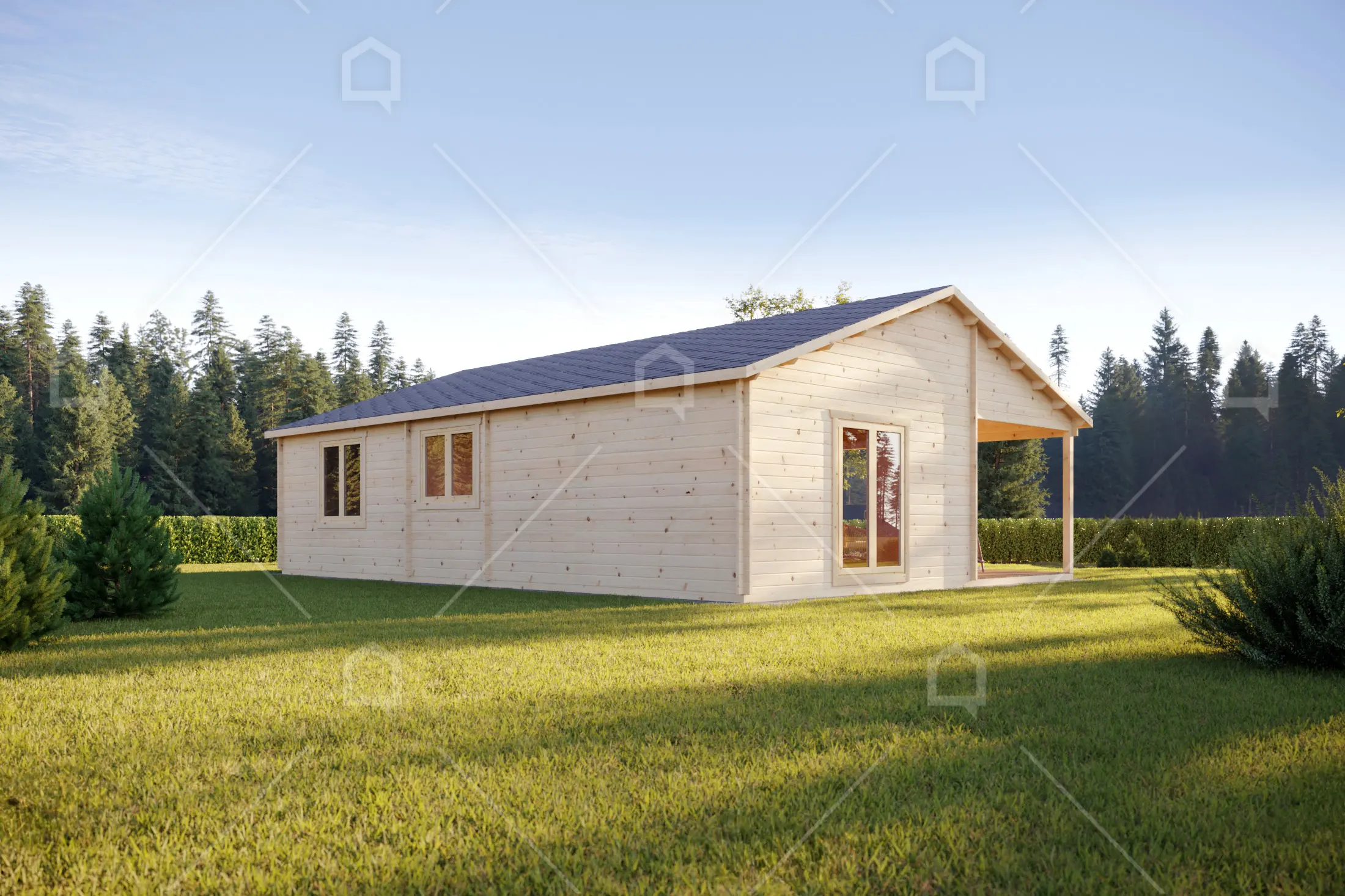 Casa prefabricada Cabaña prefabricada de madera Amur de Maestro Casas · imagen 6