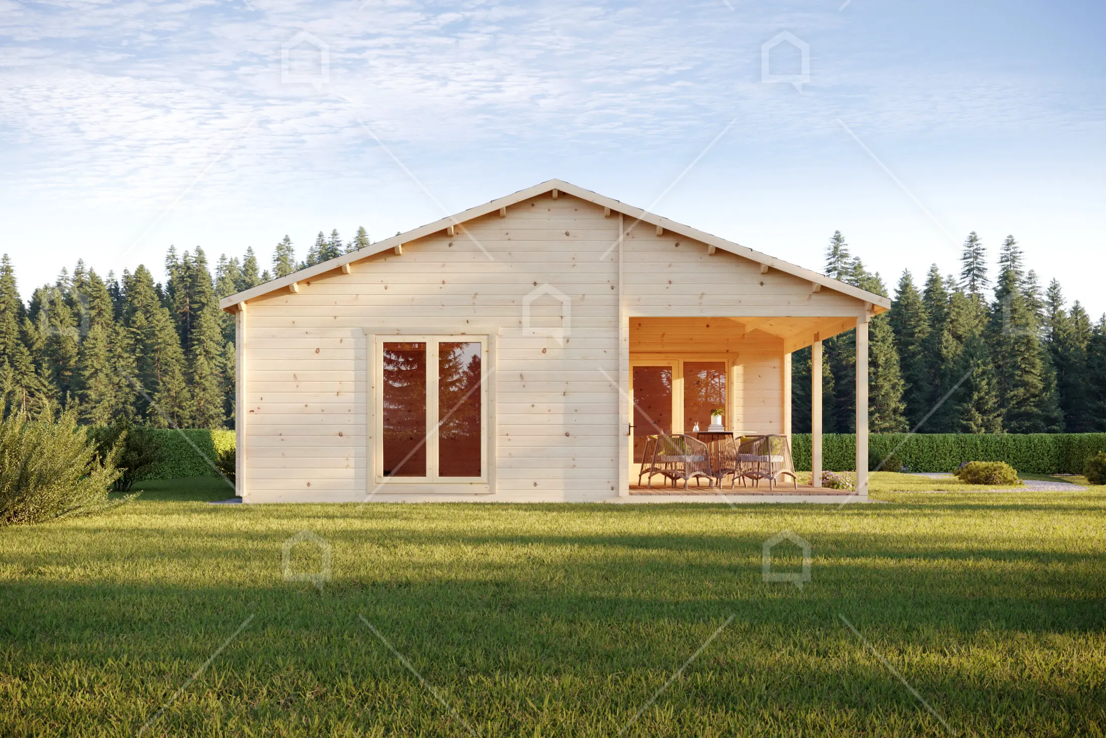 Casa prefabricada Cabaña prefabricada de madera Amur de Maestro Casas · imagen 5