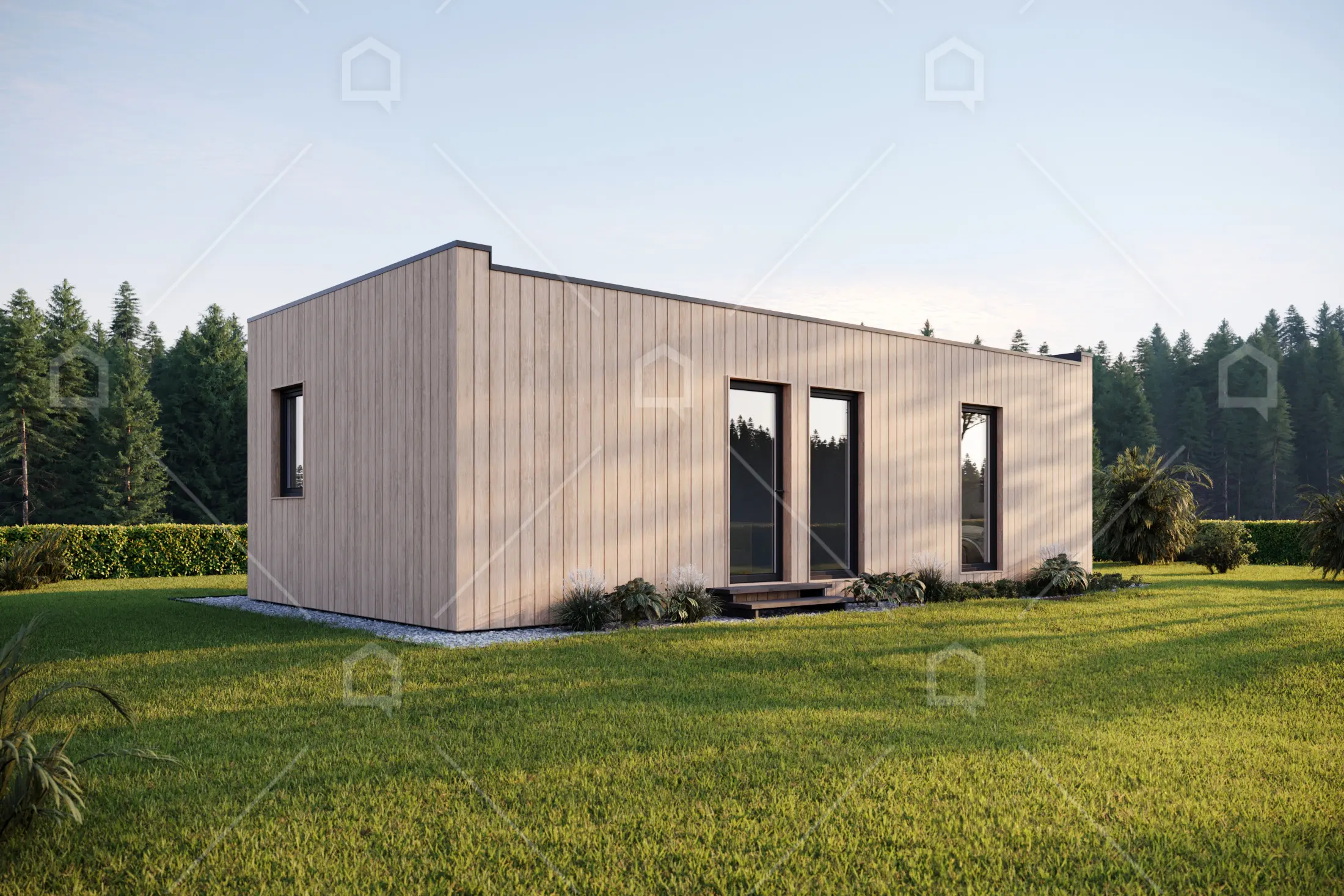 Casa prefabricada modular Kamira de cubierta plana de Maestro Casas · imagen 3