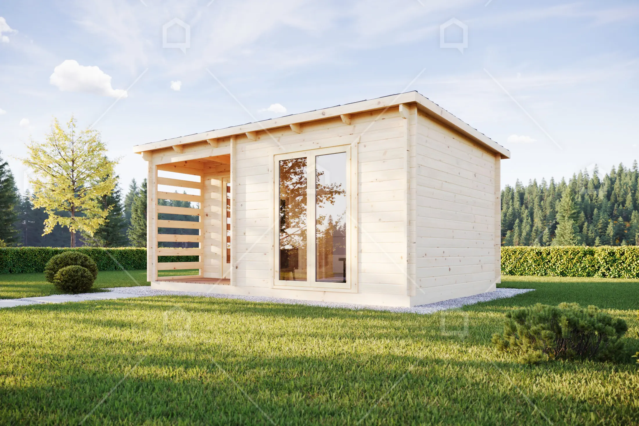 Casa prefabricada Estudio de jardín de madera Sepik de Maestro Casas · imagen 3