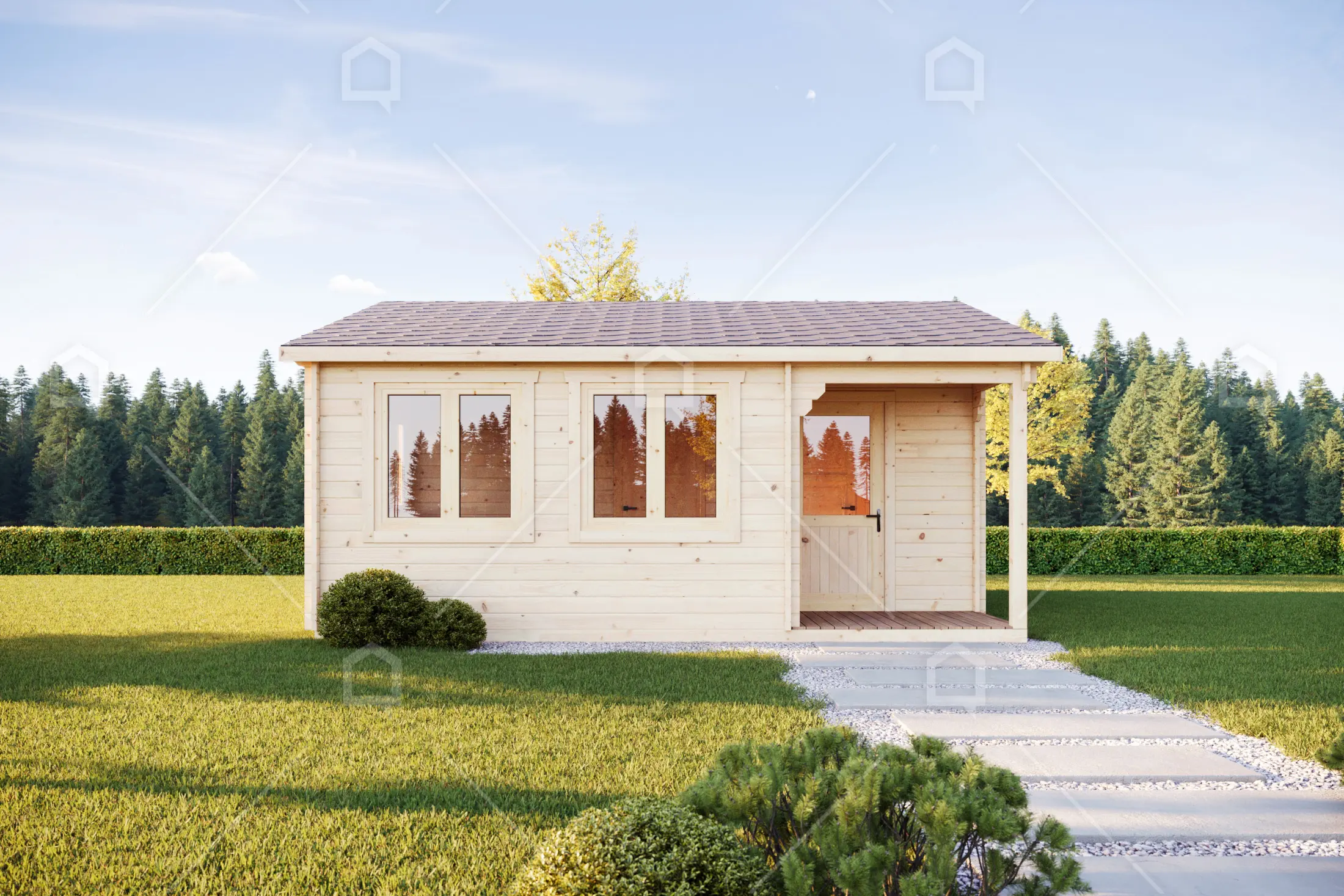 Casa prefabricada de madera Urmia XL de 33 m² de Maestro Casas · imagen 2