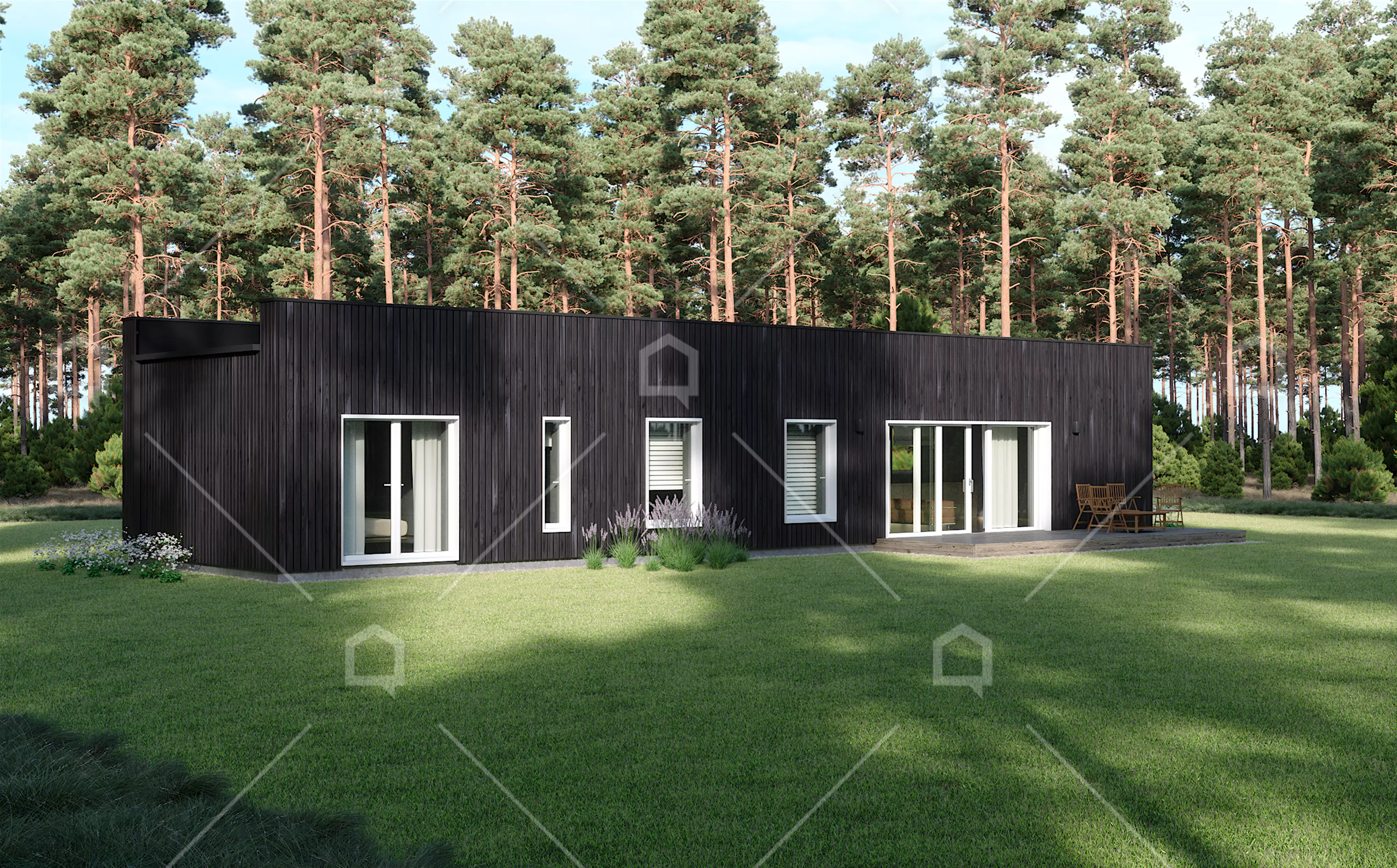 Casa modular de madera Ijo de 3 dormitorios de Maestro Casas · imagen 6
