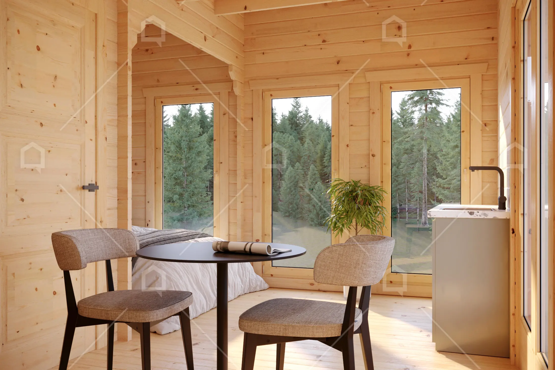 Casa prefabricada Mini casa de madera Valencia de Maestro Casas · imagen 5