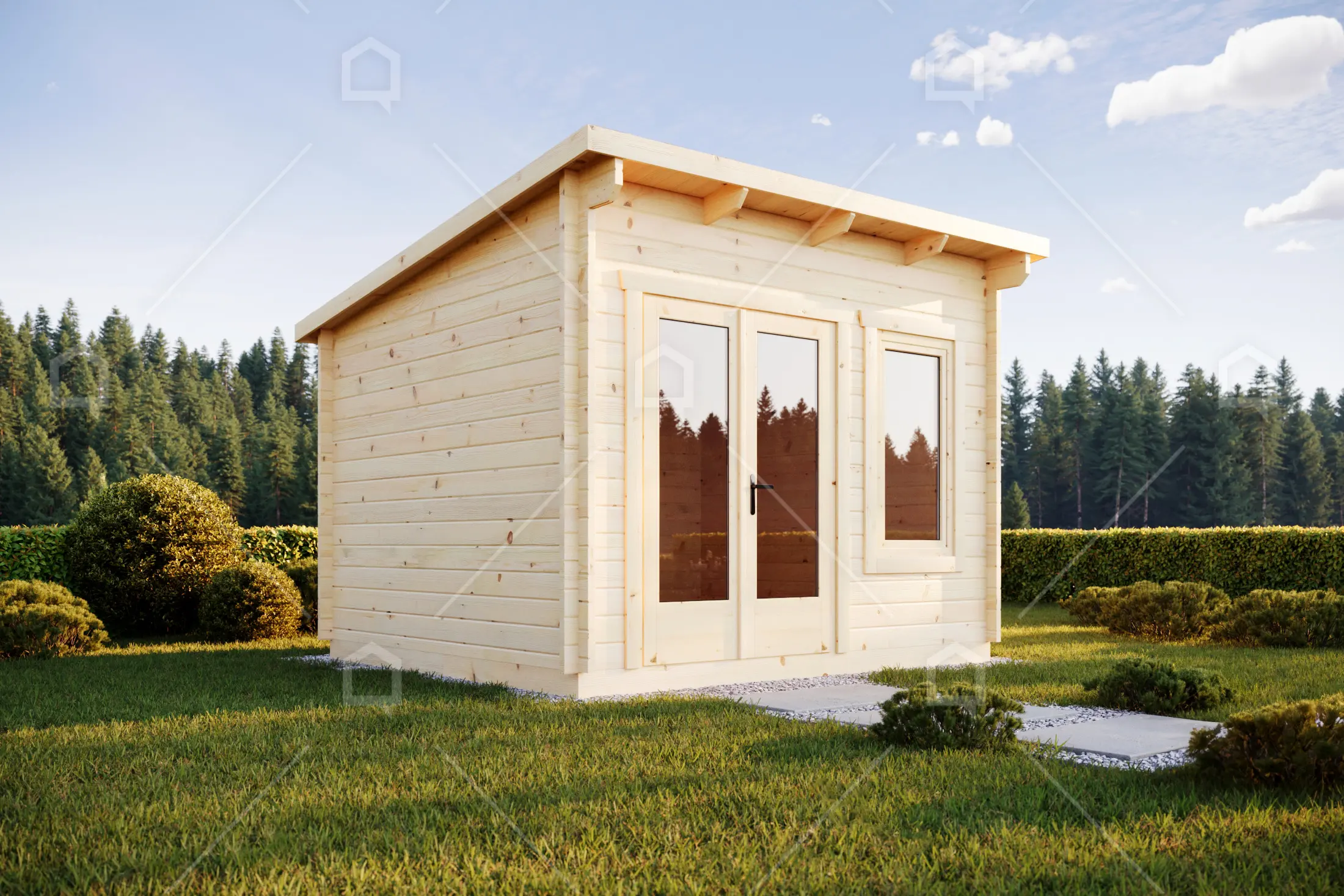 Casa prefabricada Cabaña nórdica de madera Tottori de Maestro Casas · imagen 3