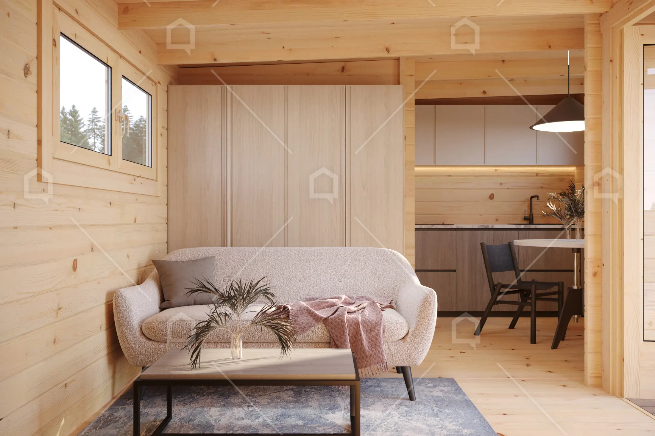 Casa prefabricada Cabaña de madera Ohrid de Maestro Casas · imagen 5
