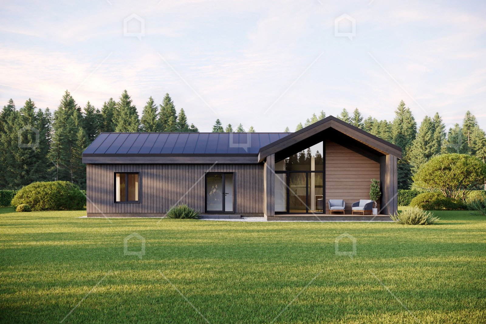 Casa modular de madera Salerno de 3 dormitorios de Maestro Casas · imagen 2
