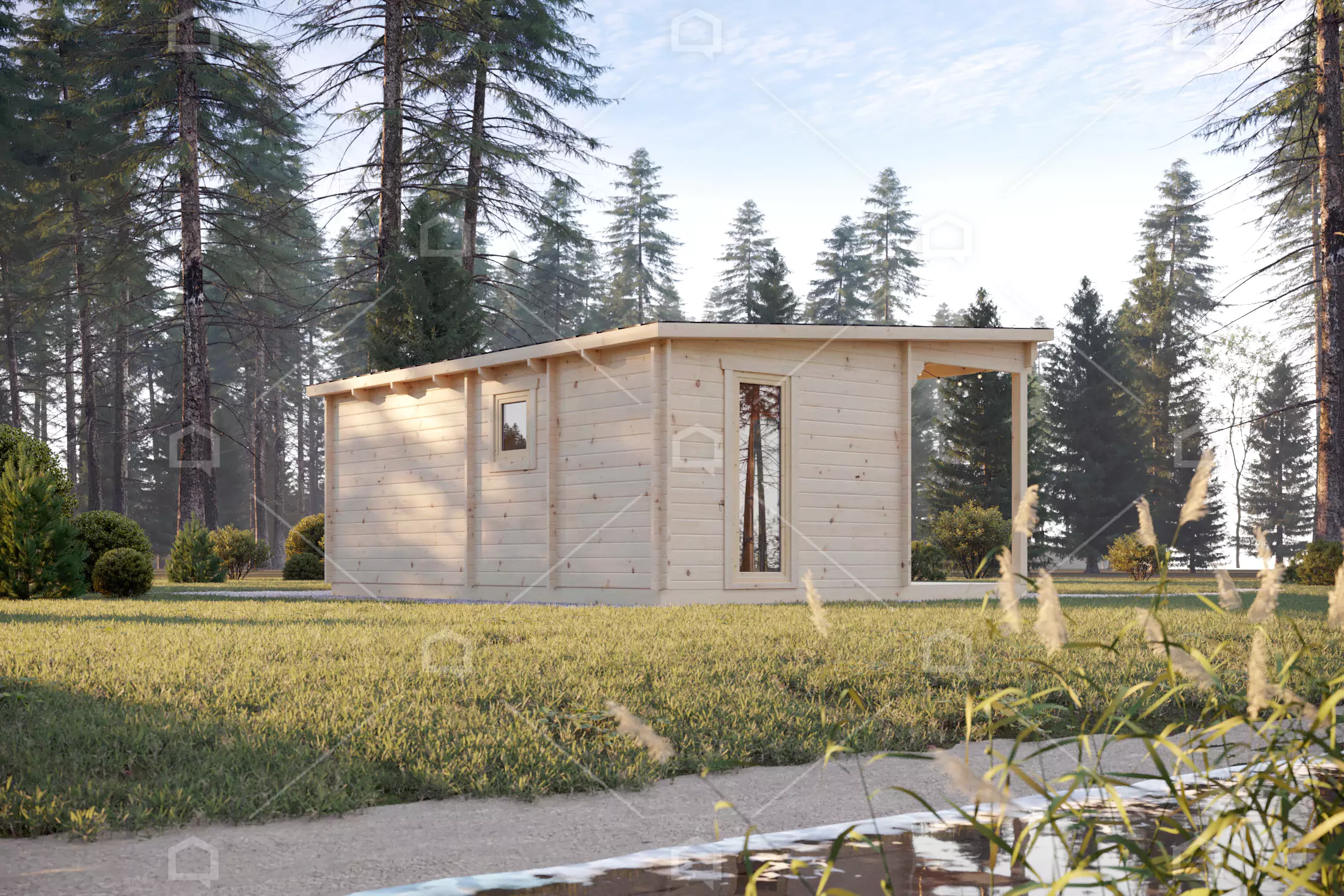Casa compacta de madera Lena de Maestro Casas · imagen 4