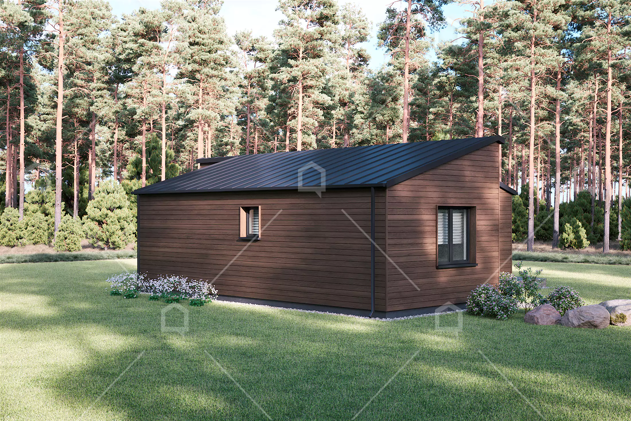 Casa prefabricada de madera Dakota de 78 m² de Maestro Casas · imagen 6