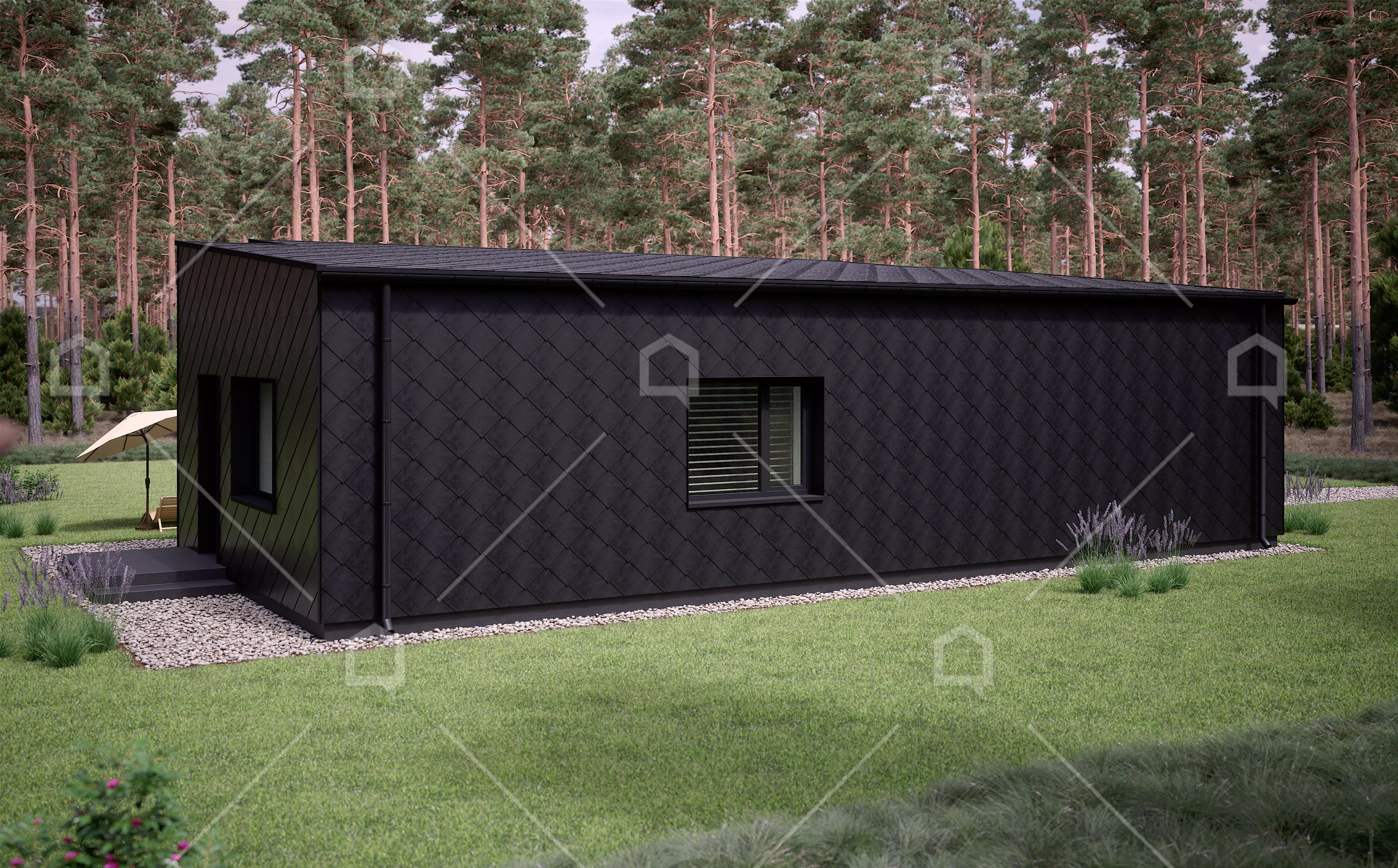 Casa modular de madera Kore de 3 dormitorios de Maestro Casas · imagen 4