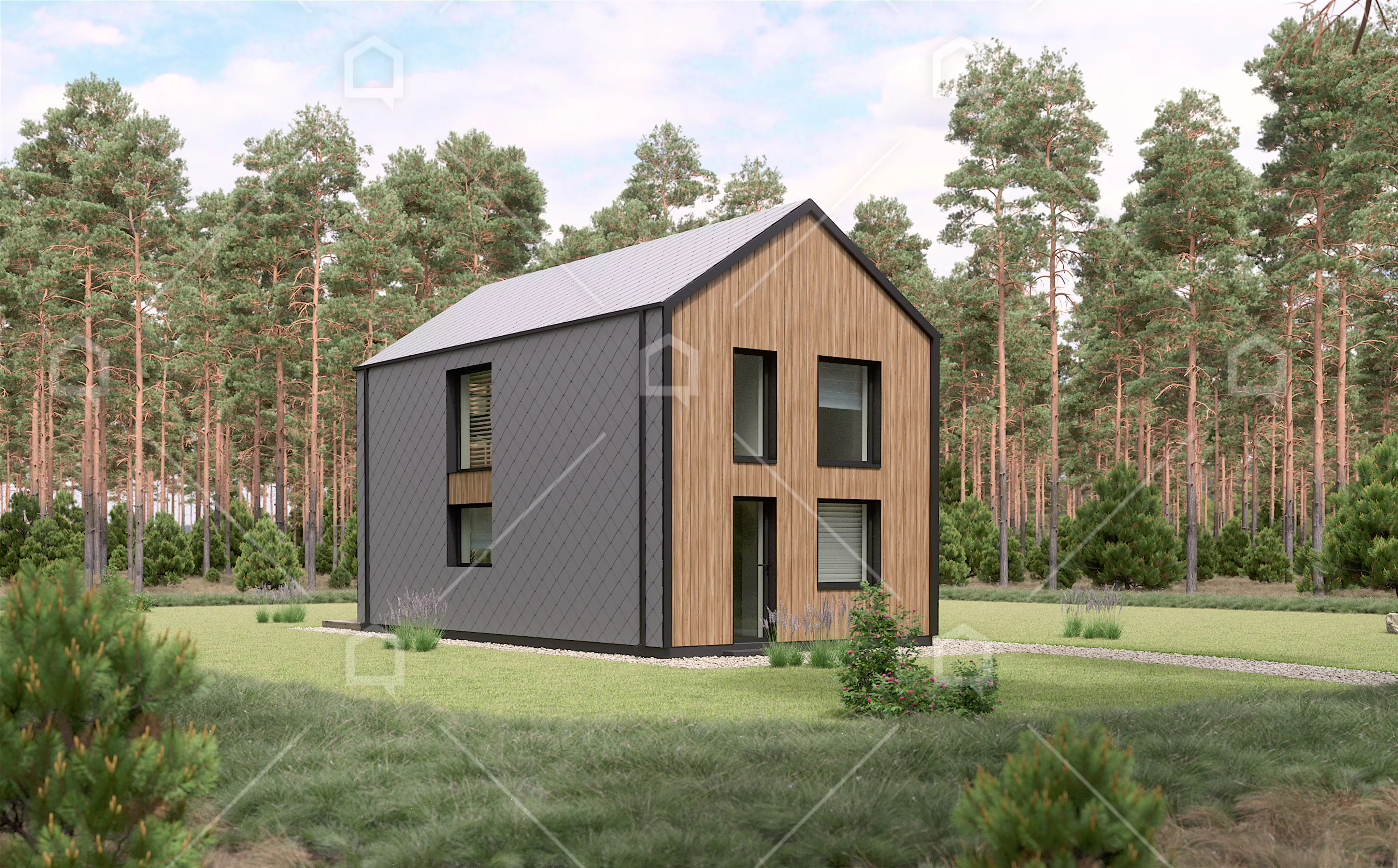 Casa prefabricada de madera Carme de Maestro Casas · imagen 5