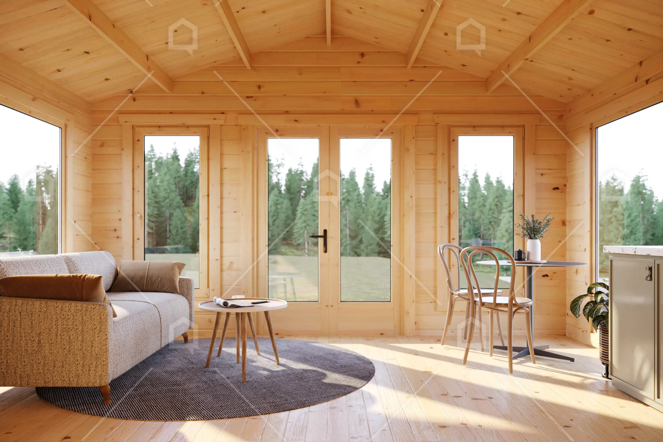 Casa prefabricada Cabaña de madera Escur de Maestro Casas · imagen 5