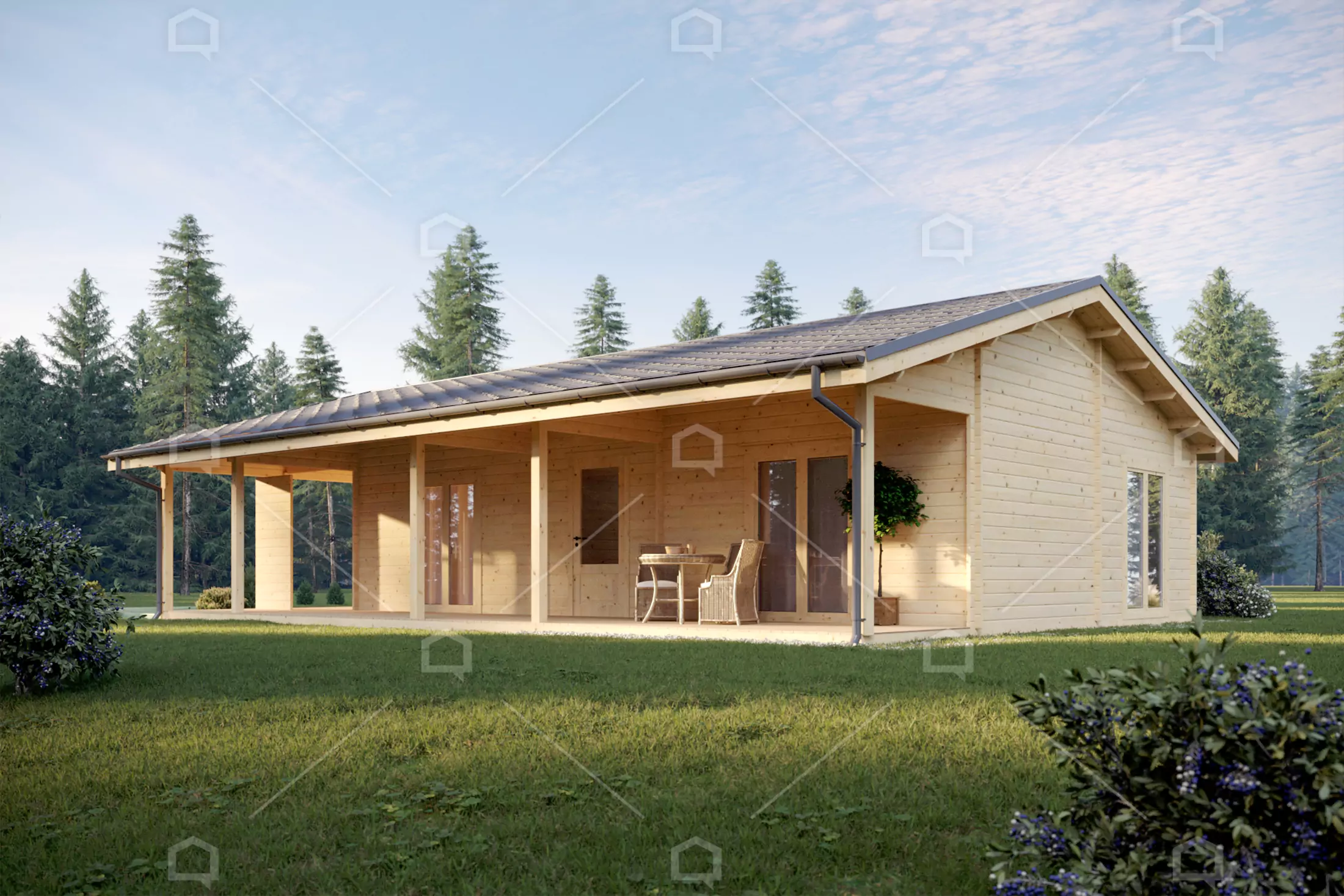 Casa prefabricada Cabaña prefabricada de madera Bremen de Maestro Casas · imagen 4
