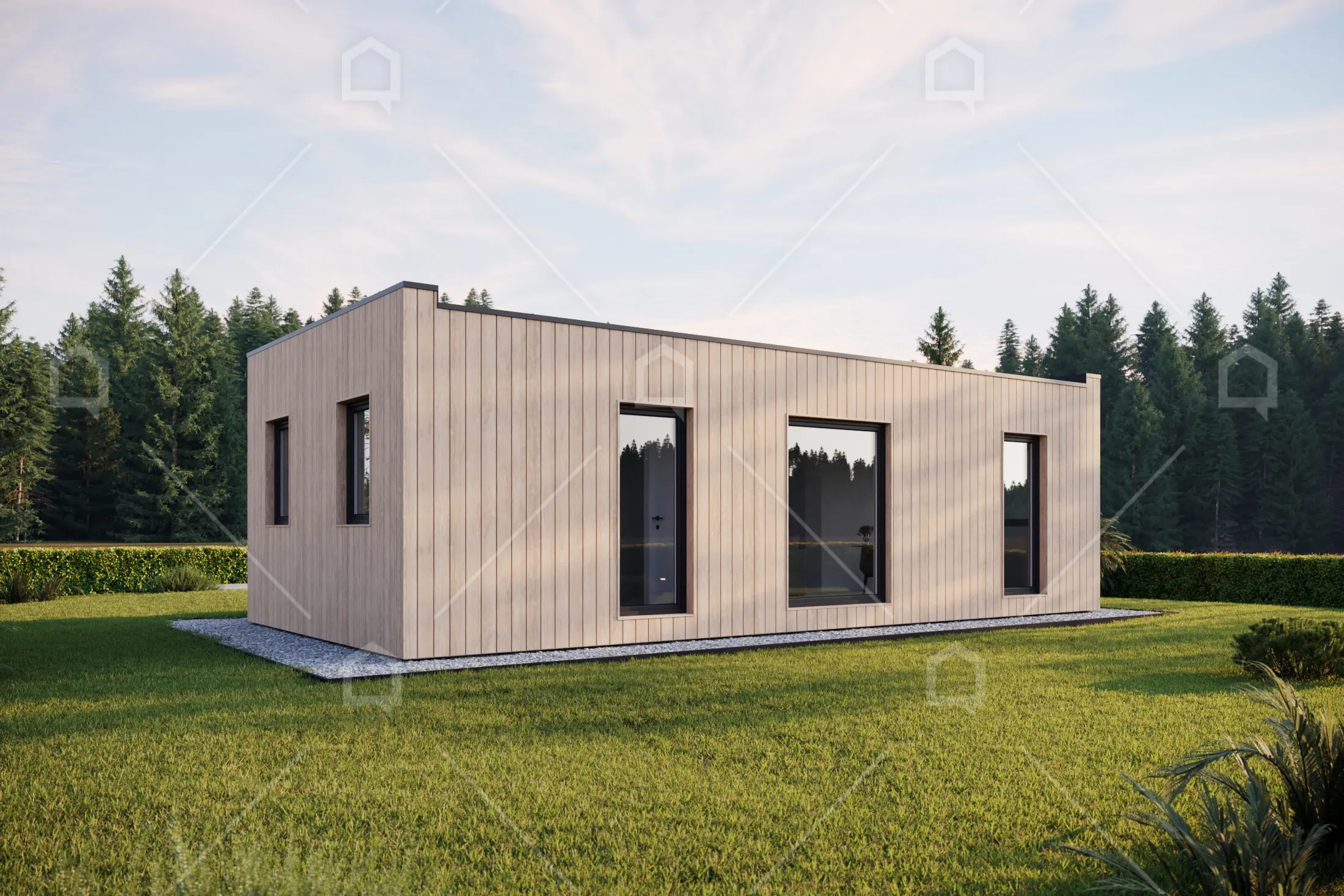 Casa prefabricada modular Kamira de cubierta plana de Maestro Casas · imagen 4