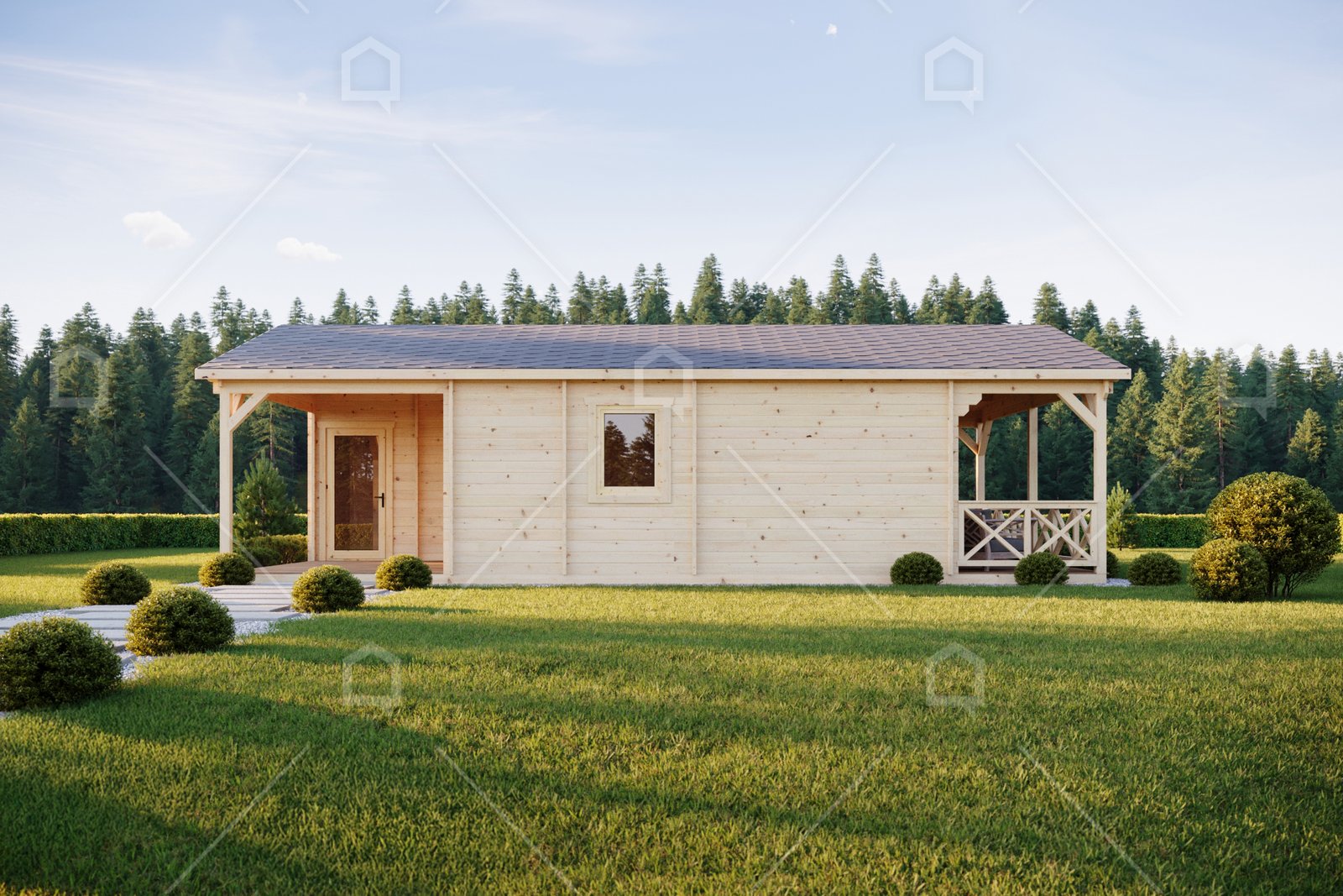 Casa prefabricada de madera Fargo de 2 dormitorios de Maestro Casas · imagen 5