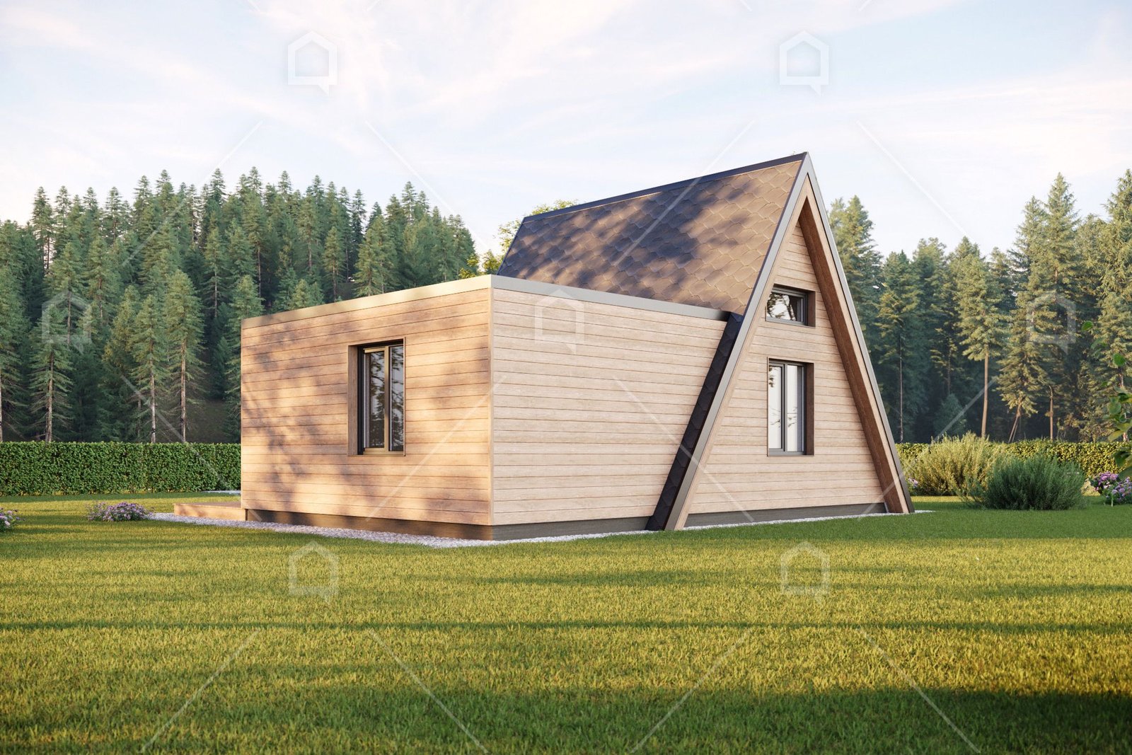 Casa prefabricada Cabaña prefabricada de madera modelo Leon de Maestro Casas · imagen 5