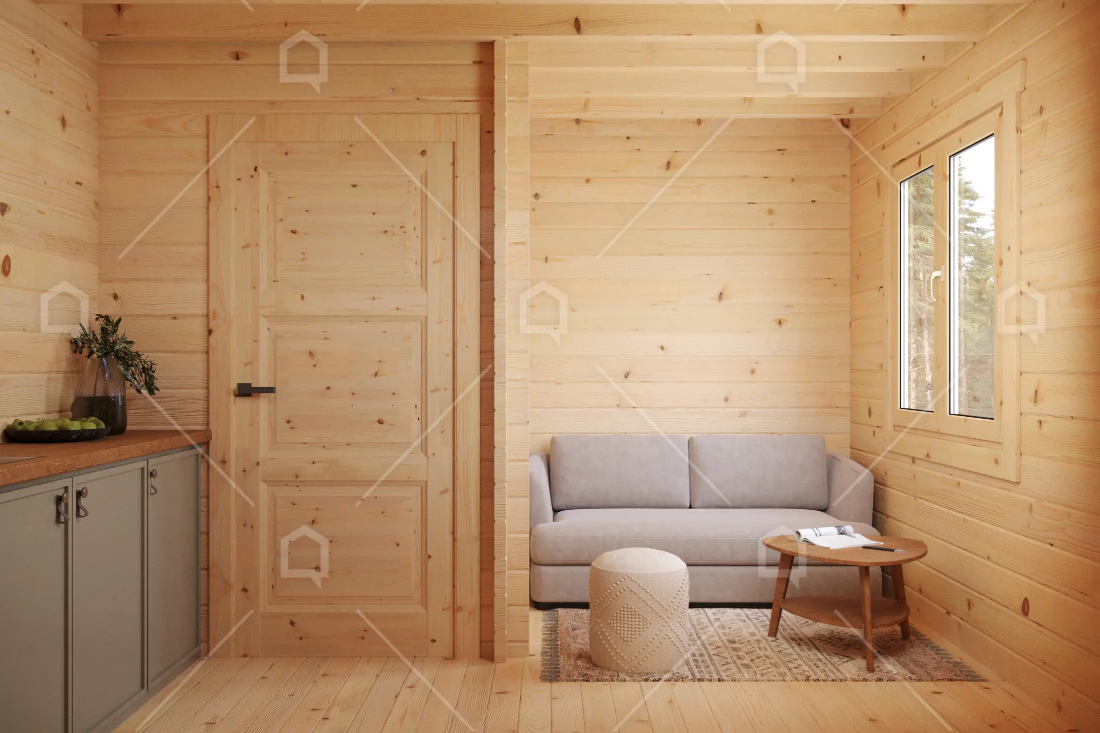 Casa prefabricada Mini cabaña de madera Covadonga de Maestro Casas · imagen 5