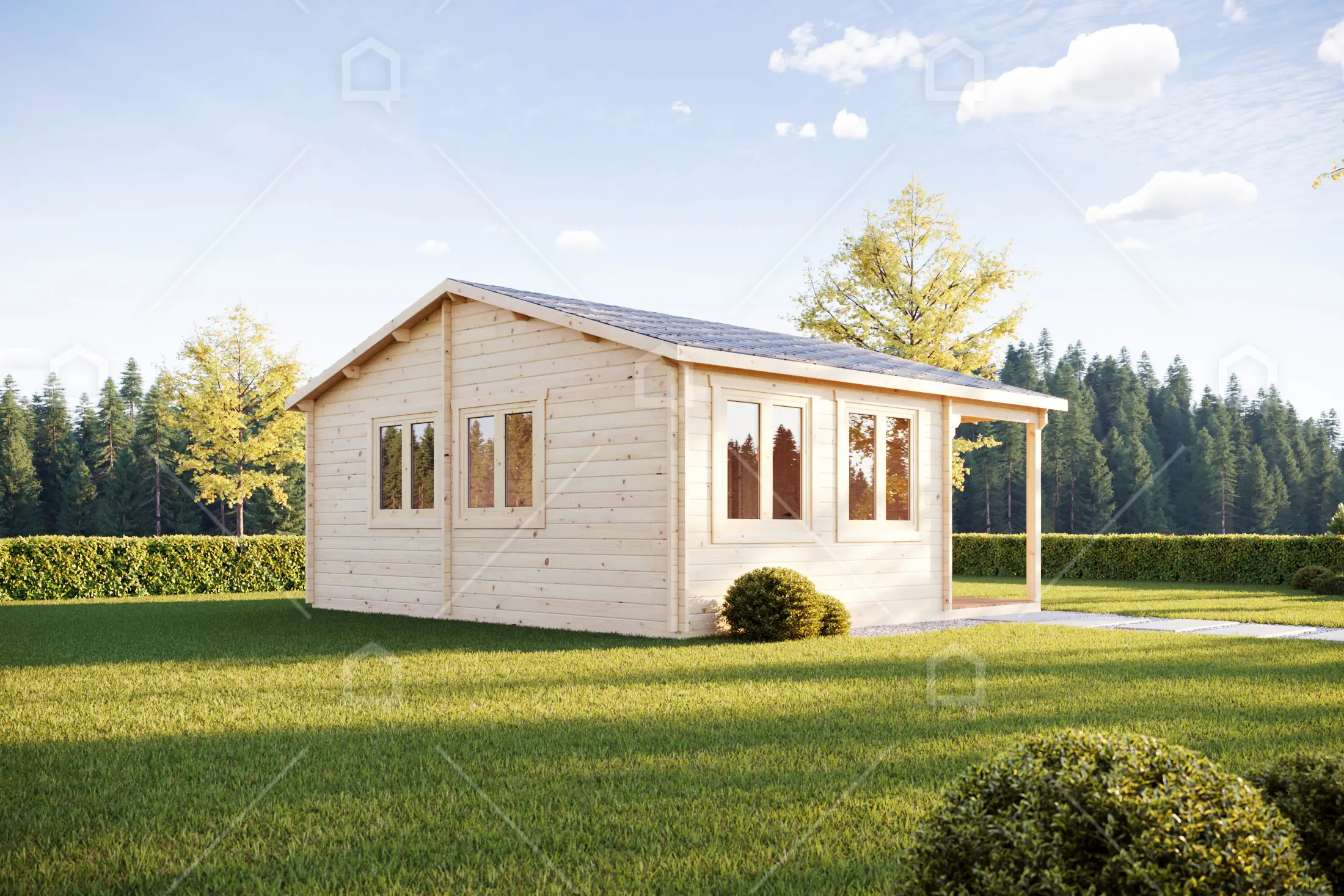 Casa prefabricada de madera Urmia XL de 33 m² de Maestro Casas · imagen 3