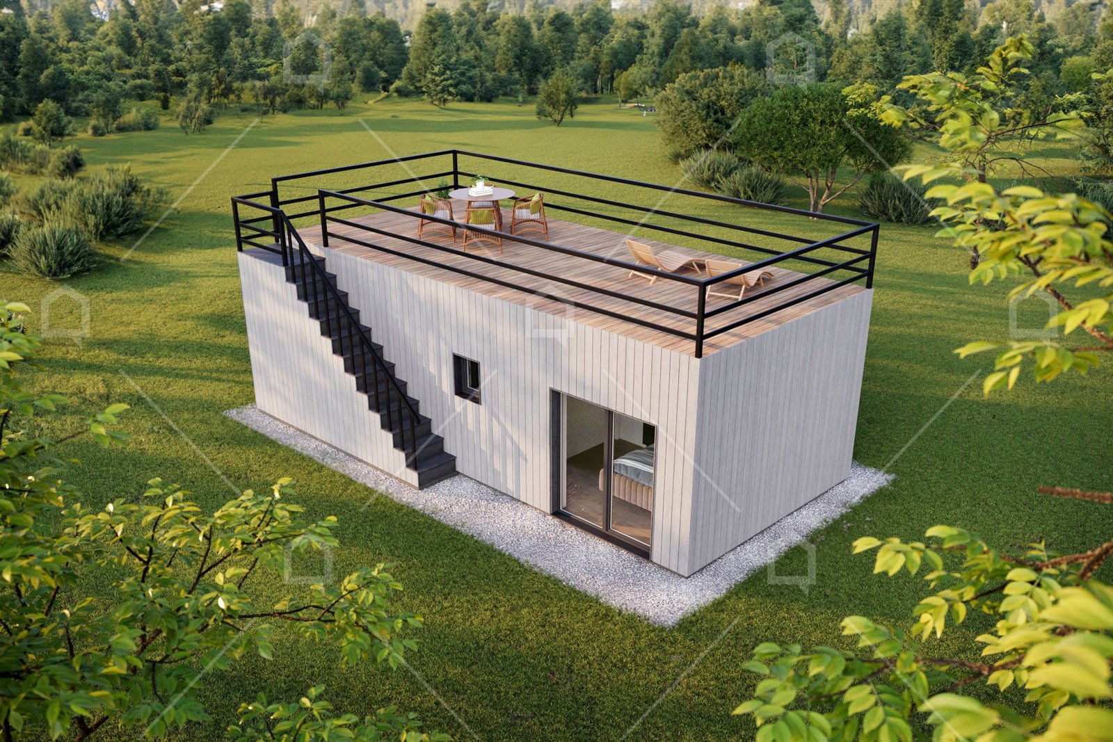 Casa modular Parma con terraza en cubierta de Maestro Casas · imagen 3