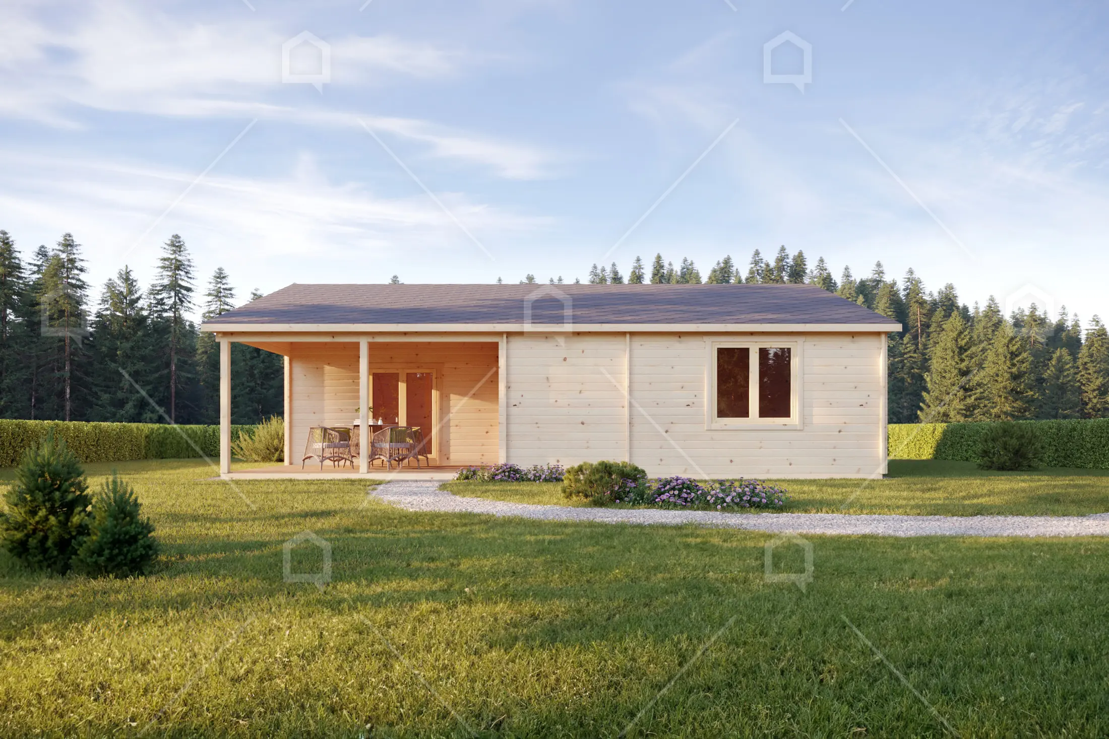 Casa prefabricada Cabaña prefabricada de madera Amur de Maestro Casas · imagen 2