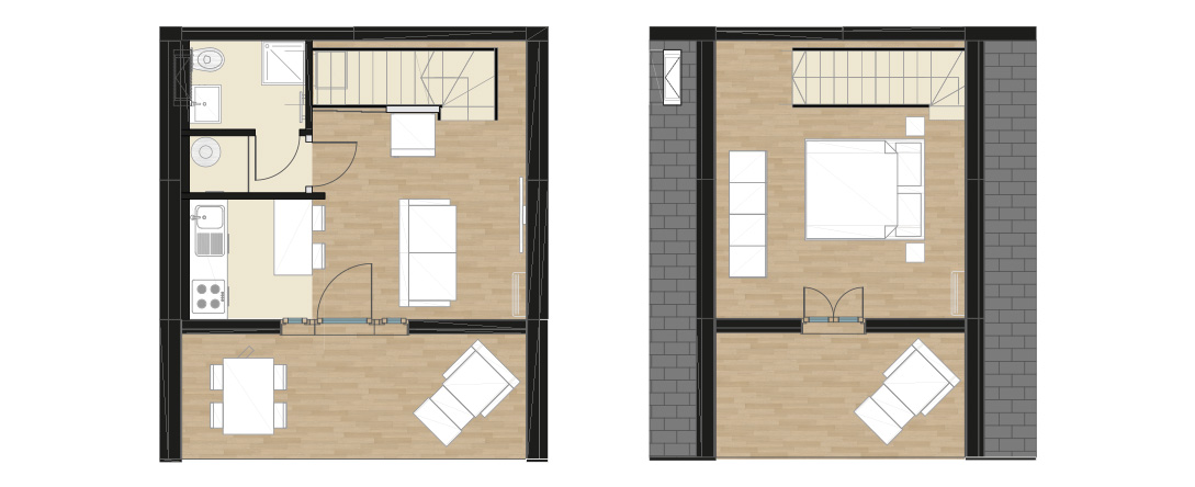 Casa prefabricada A-FOLD de A-FOLD