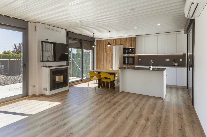 Casa prefabricada Cabina Bungalow 40 HC 30 m² de 2nd Chance Containers